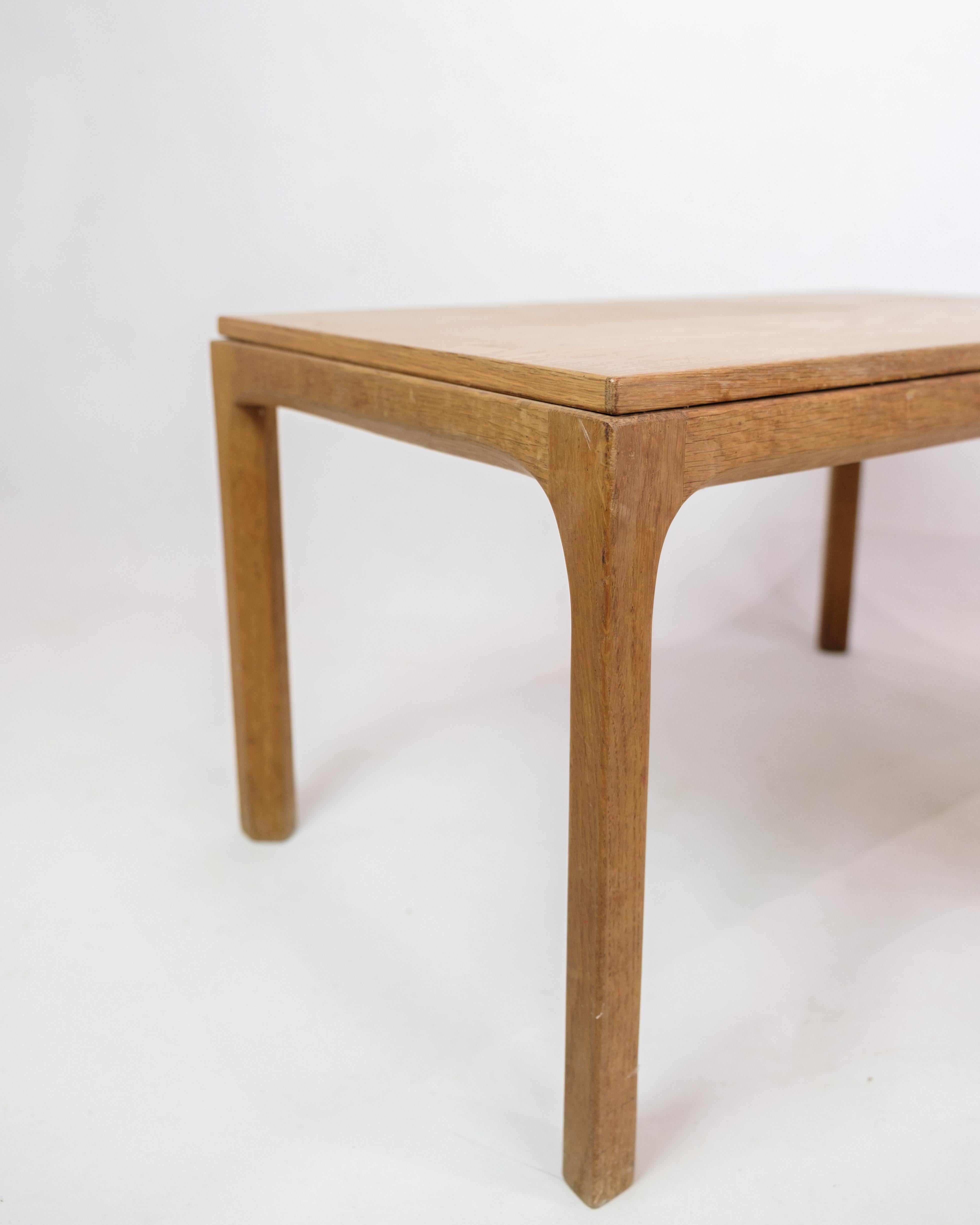 Side tables In Oak, Model 381 Designed By Aksel Kjersgaard Odder From 1960s For Sale 2