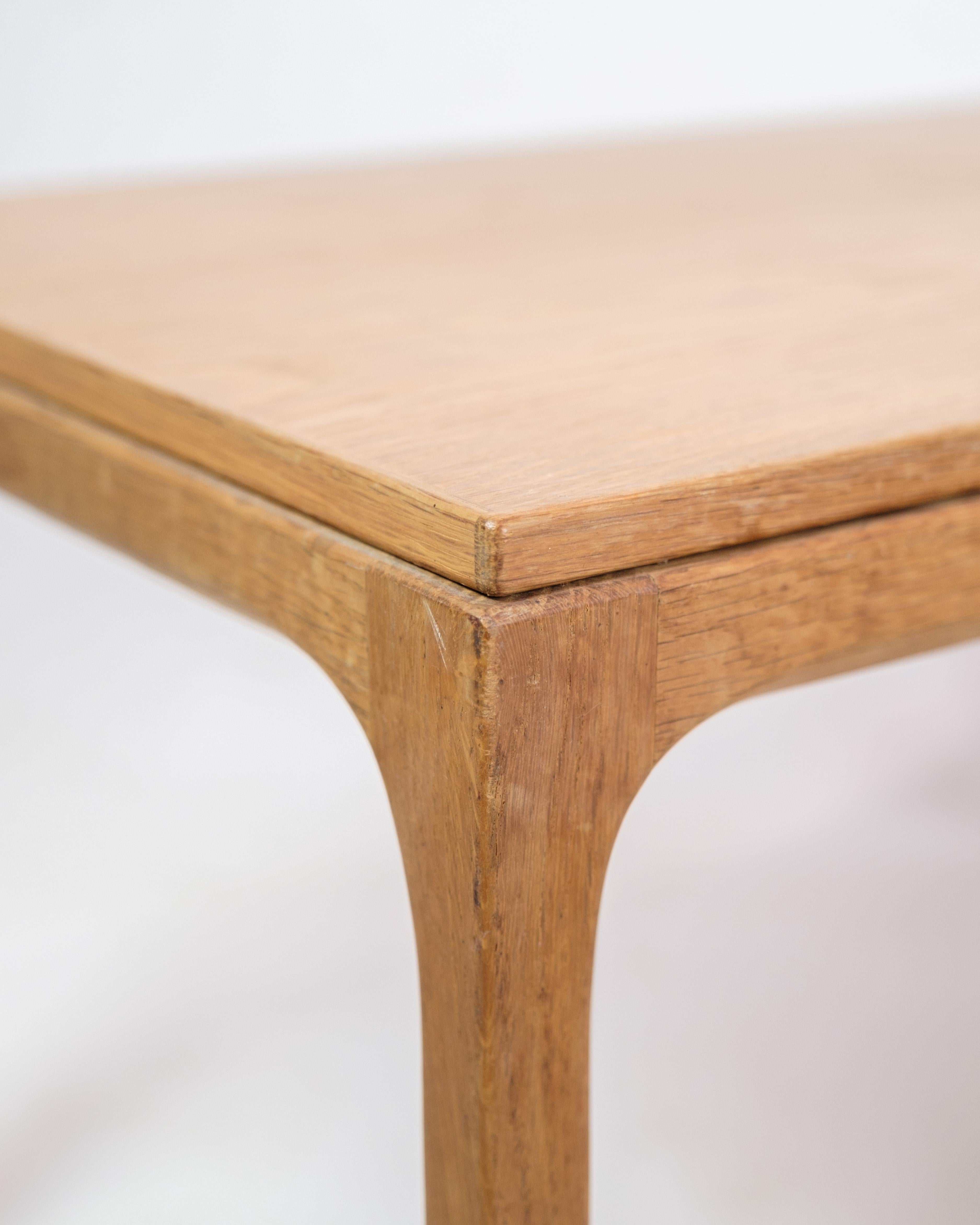 Side tables In Oak, Model 381 Designed By Aksel Kjersgaard Odder From 1960s For Sale 3