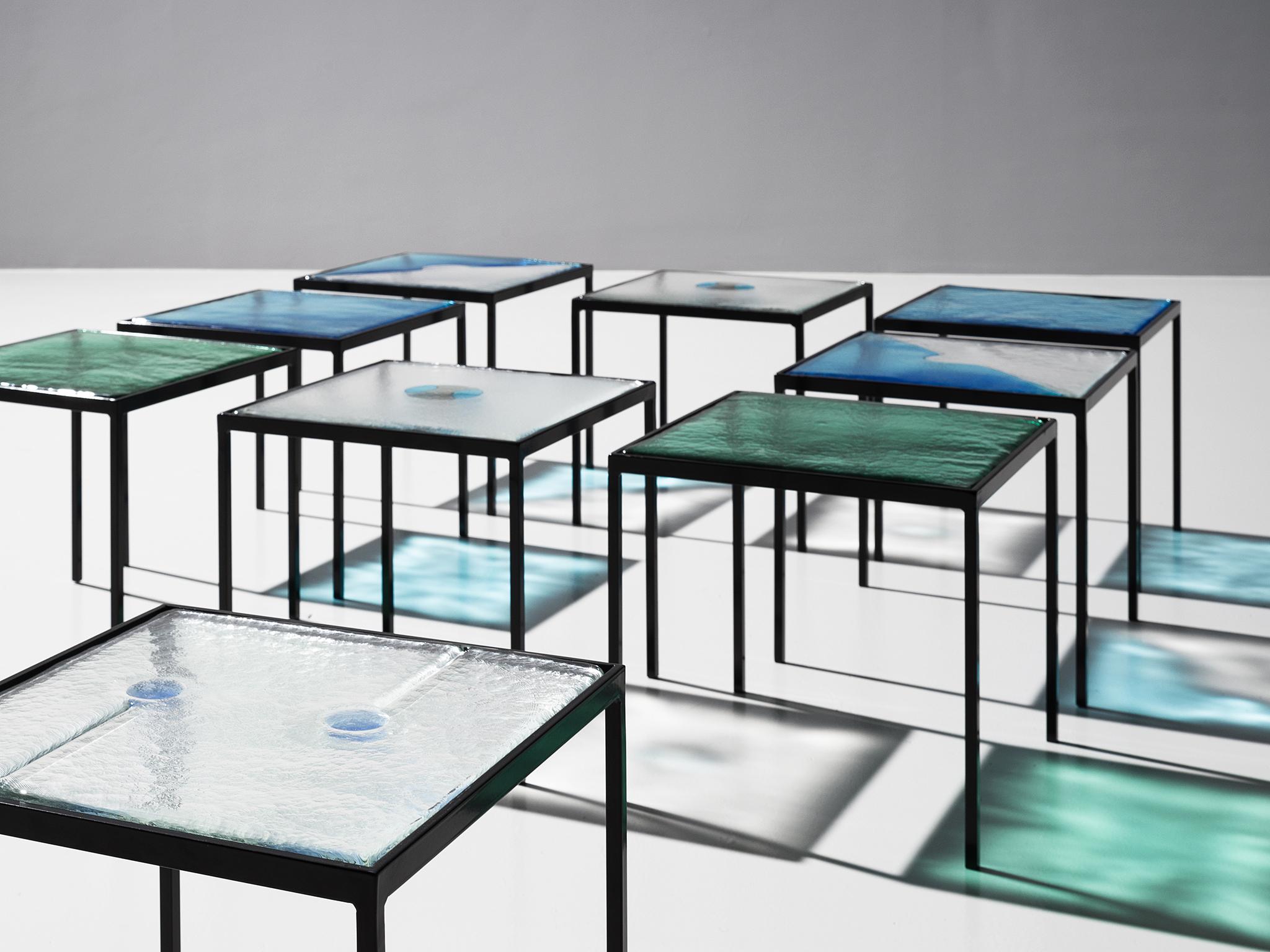 structured glass packing
