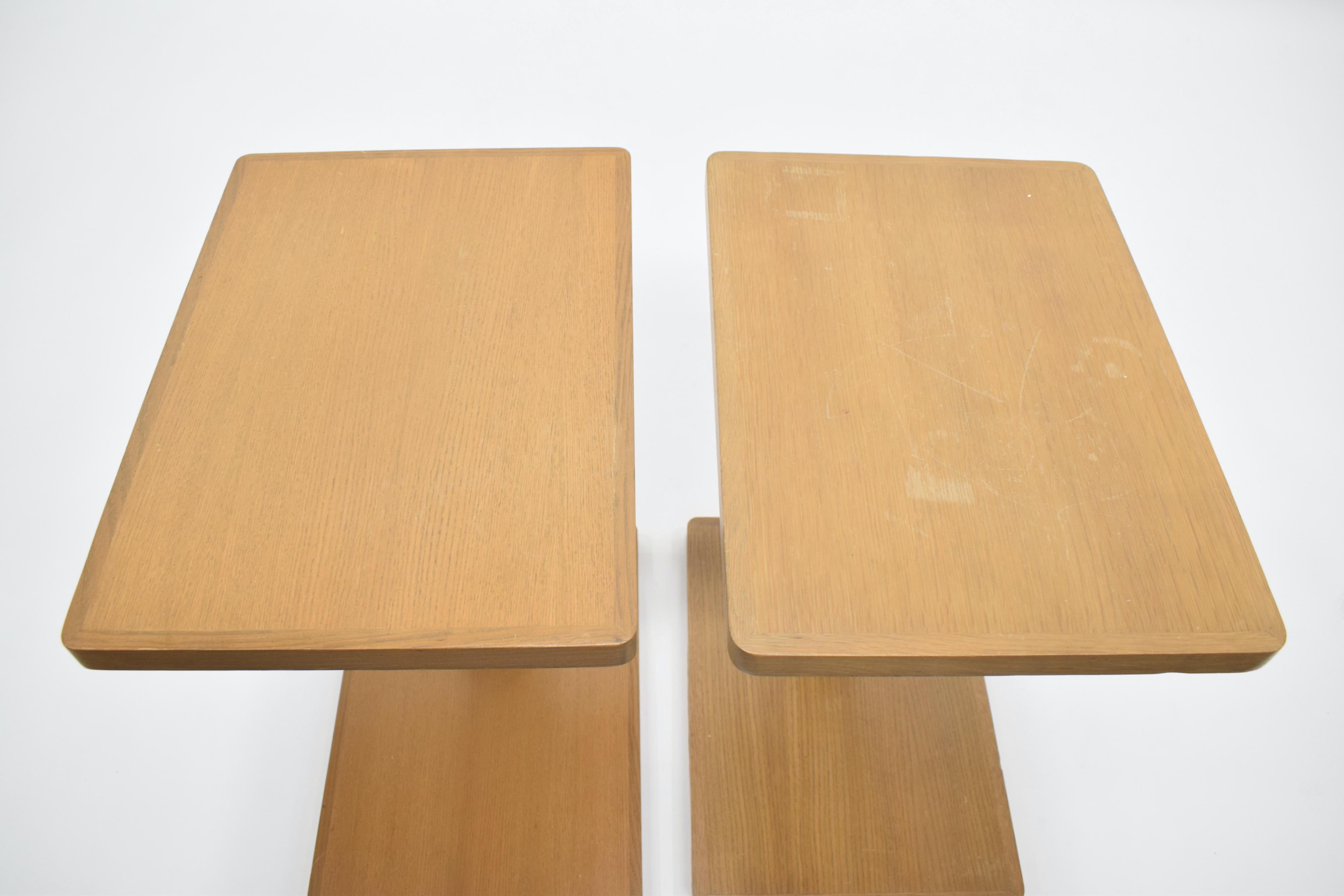 Side Tables in the style of Dupre Lafon  For Sale 1