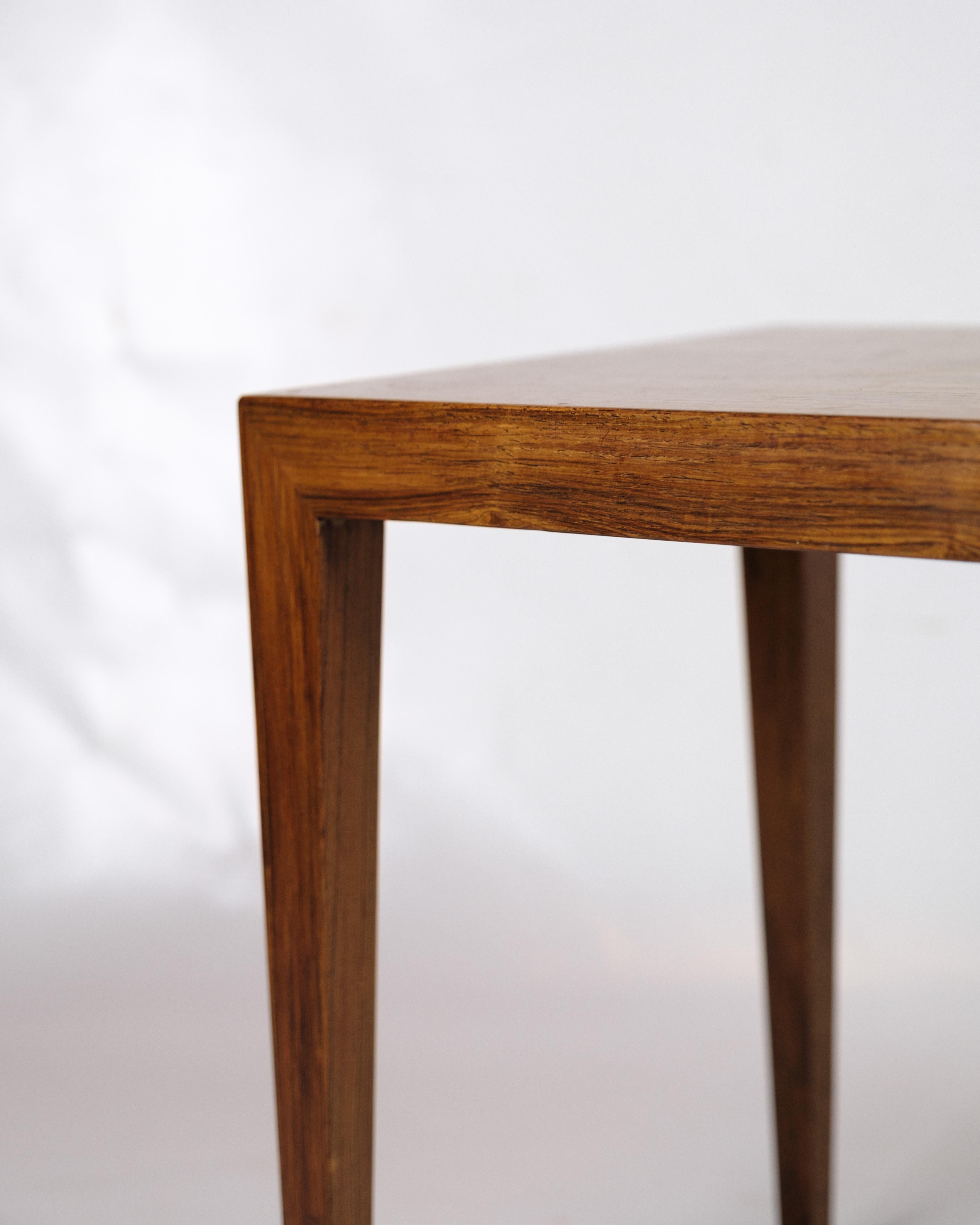 Danois Tables d'appoint modèle 41B fabriquées en bois de rose par Severin Hansen pour Haslev Furniture en vente