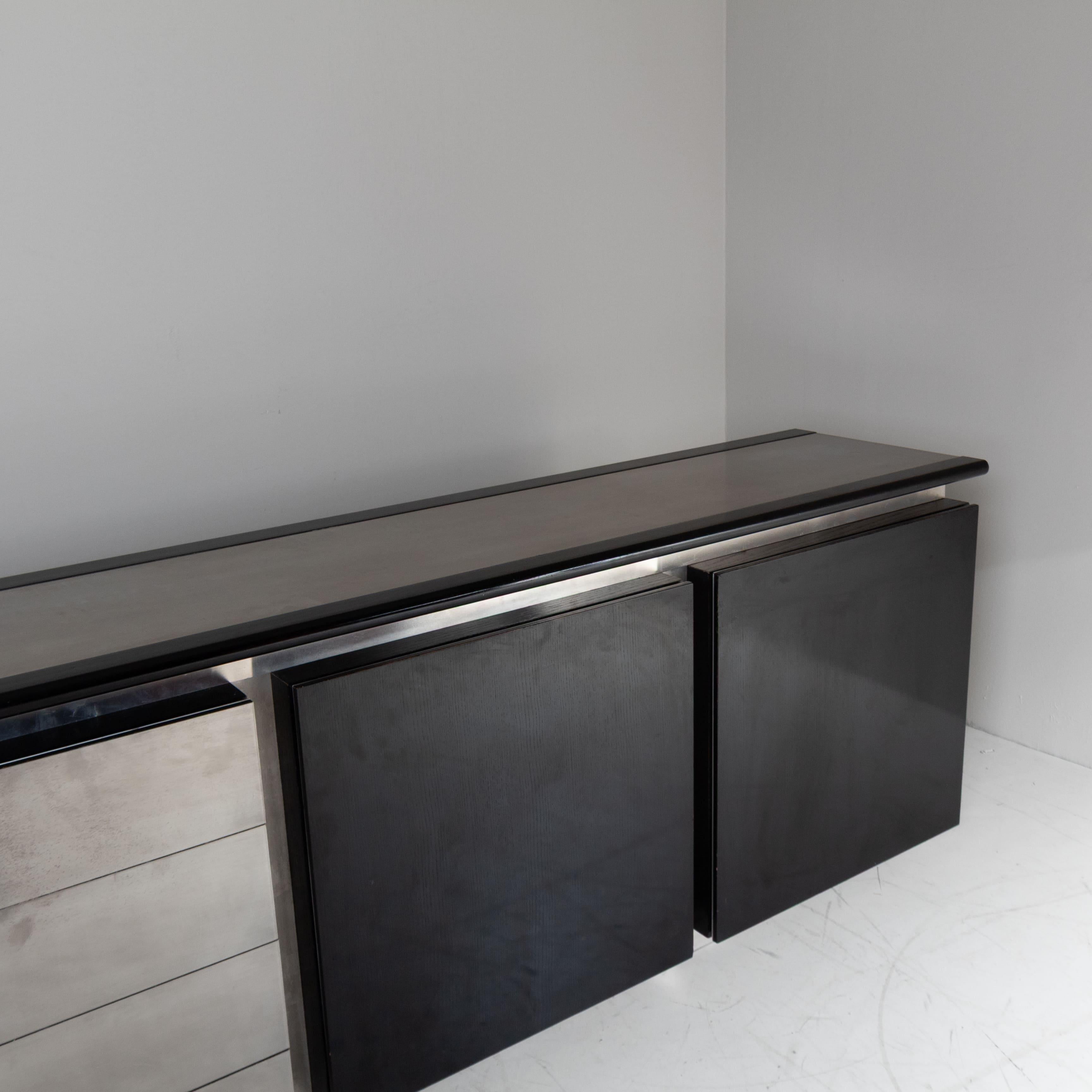 Sidebaord Parioli, Lodovico Acerbis, 1980 In condizioni buone in vendita a Milano, Lombardia
