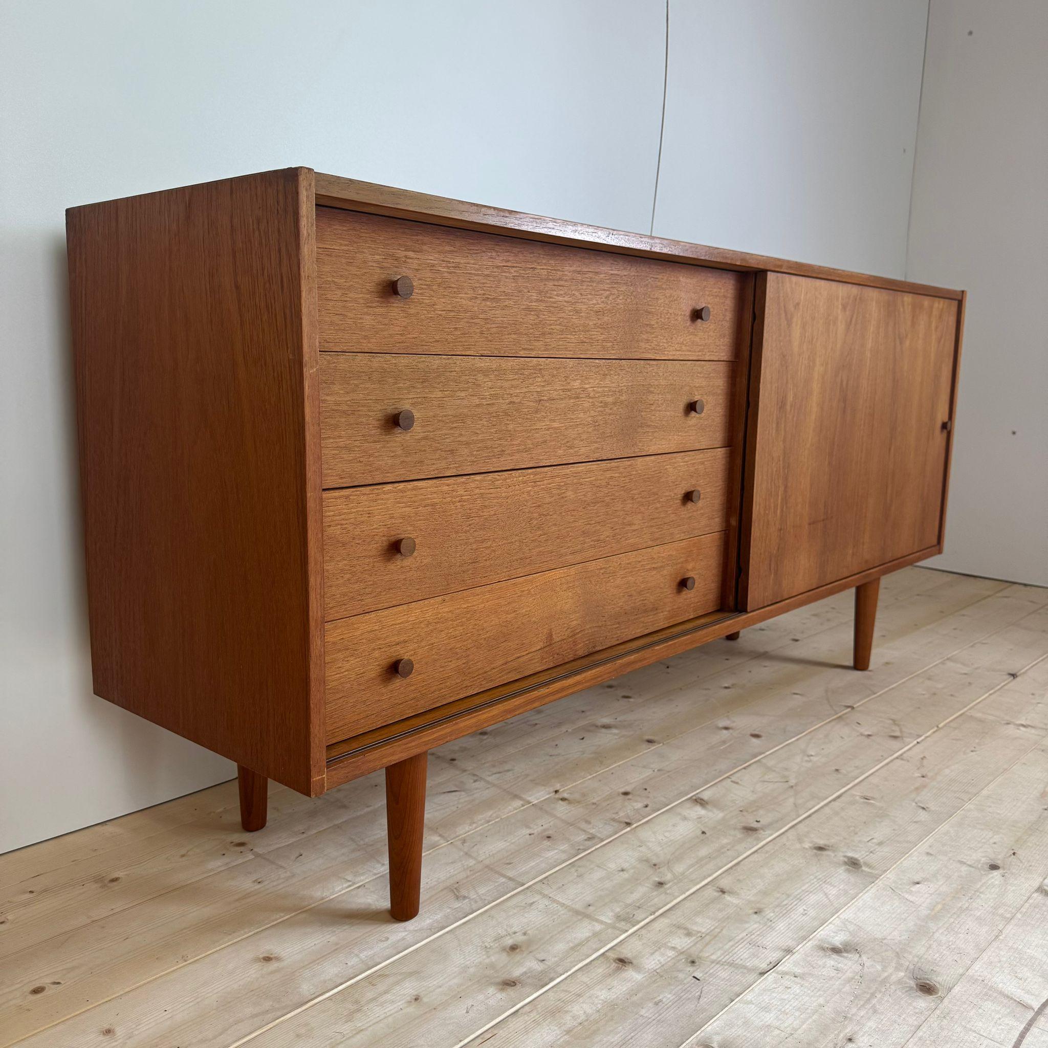 Sideboard in teak, Denmark 1960