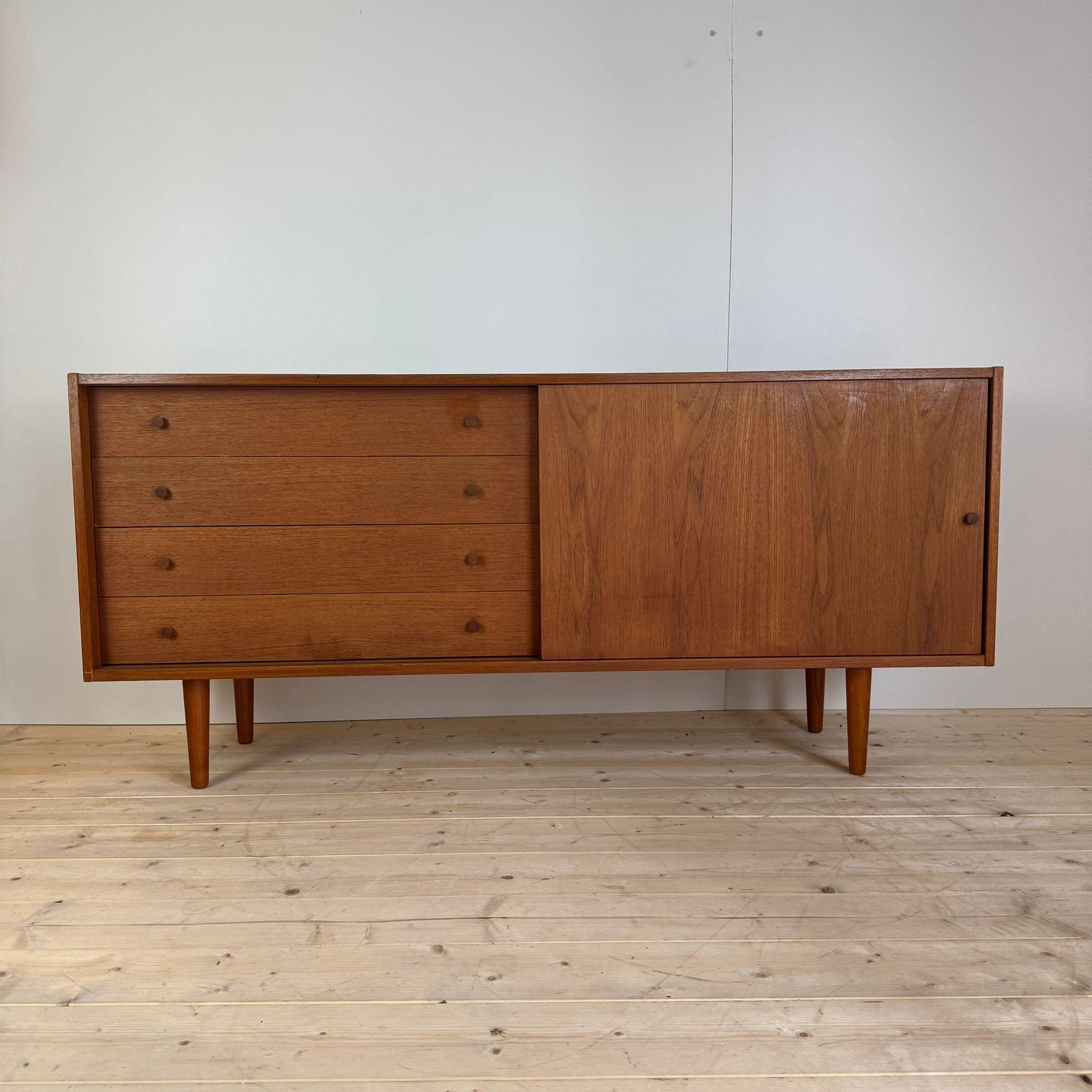 Mid-20th Century Sidebaord vintage in teak, Denmark 1960 en vente