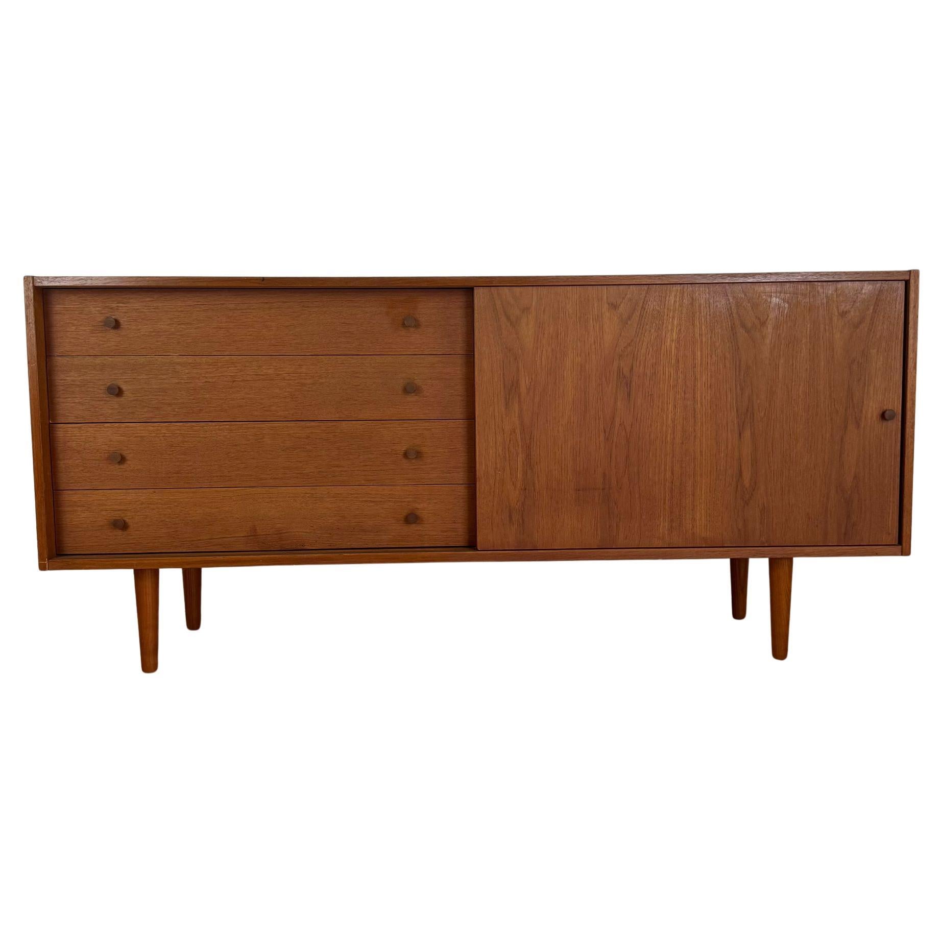 Sidebaord vintage in teak, Denmark 1960 en vente