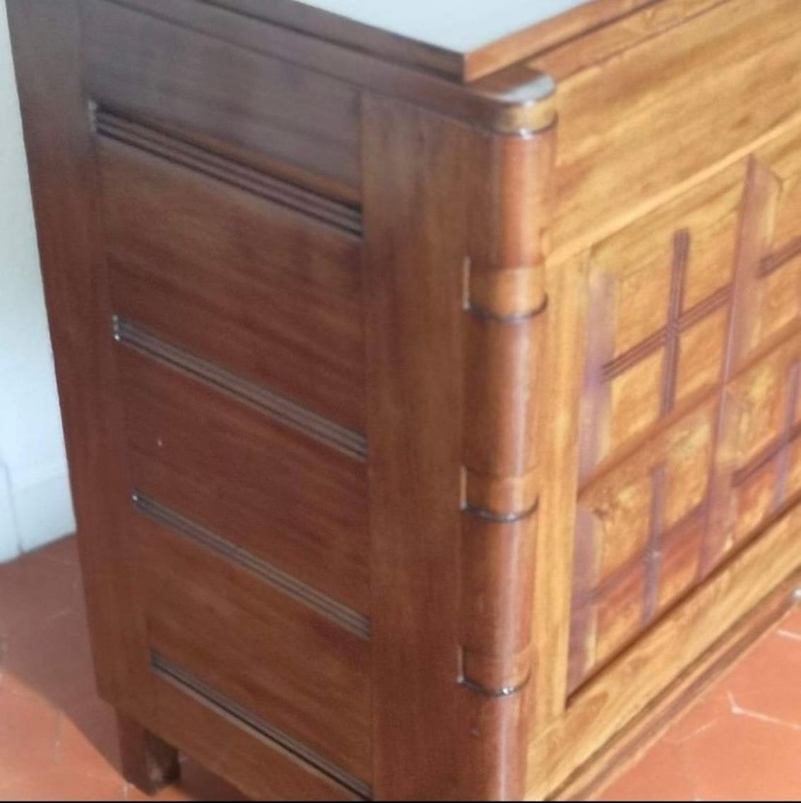 credenza 2 ante 3 cassetti Francisque Chaleyssin In condizioni discrete in vendita a TARBES, FR