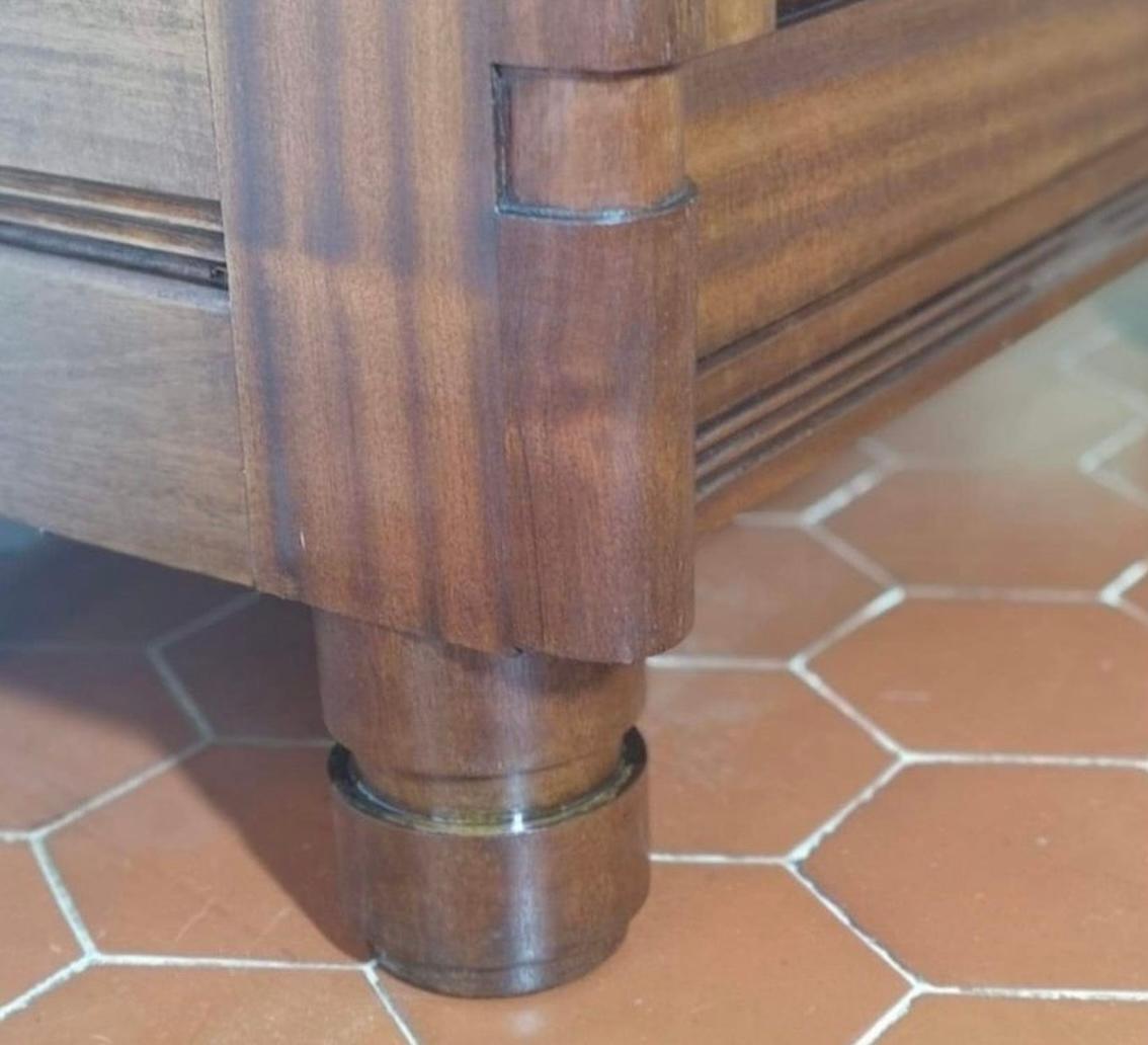 Metà XX secolo credenza 2 ante 3 cassetti Francisque Chaleyssin in vendita