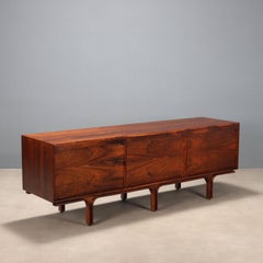Sideboard '503' di Gianfranco Frattini per Bernini restaurato, anni 60