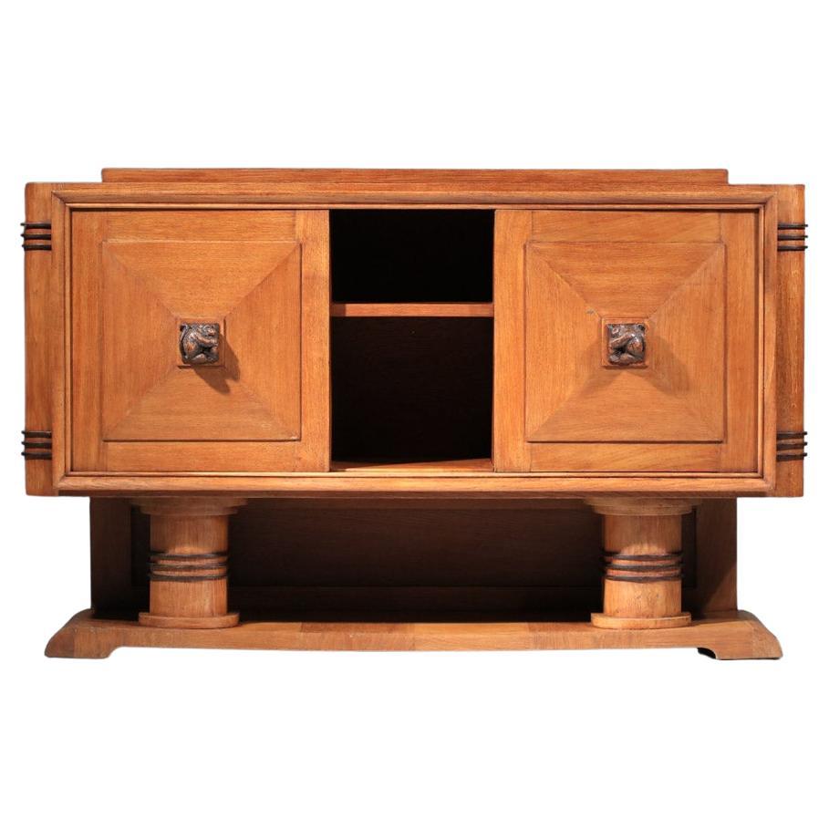 sideboard 50's in the style of Gaston Poisson's work For Sale