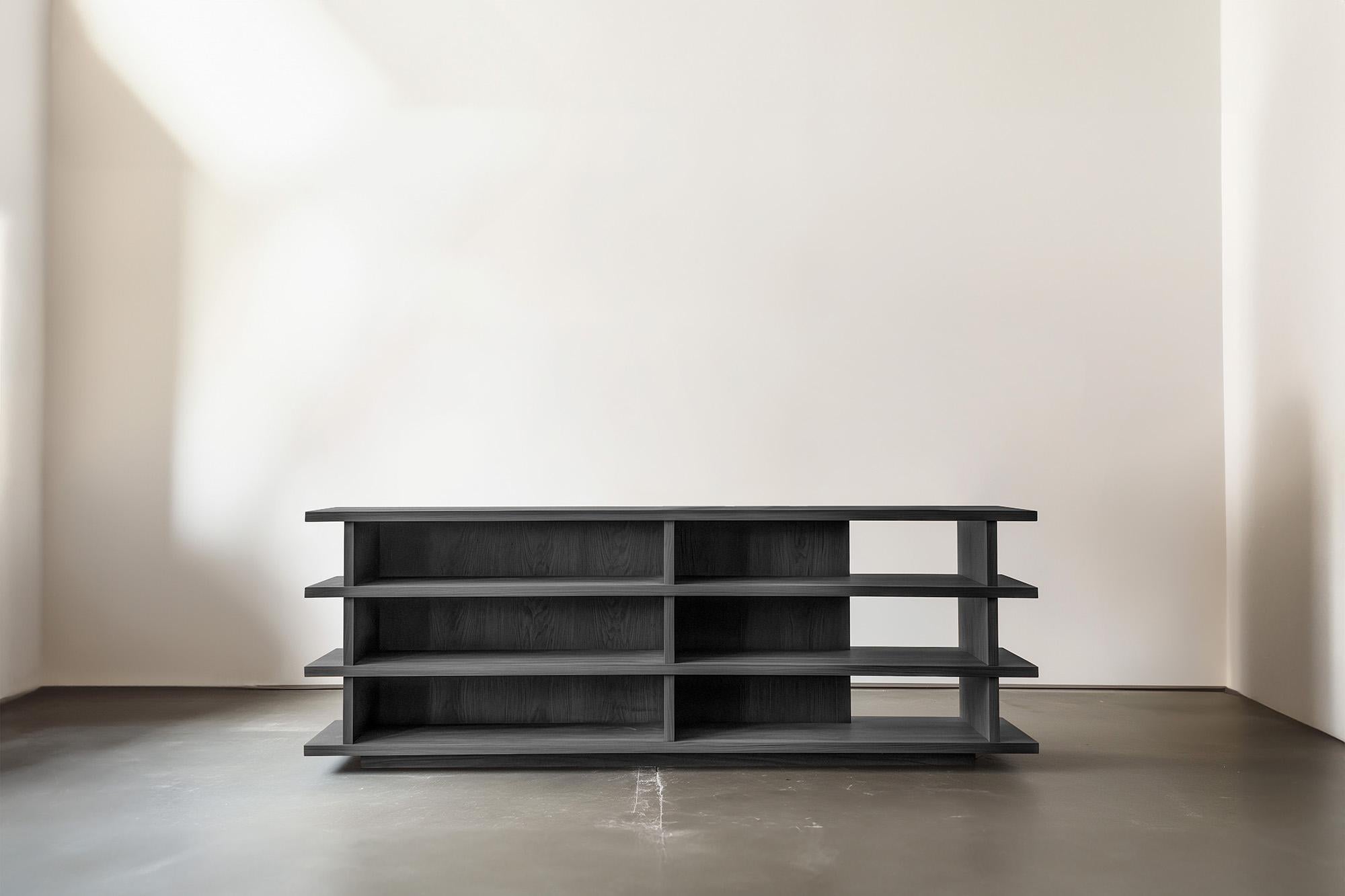 Sideboard 8, Gelassenes Design, Massivholz, Joel Escalonas skulpturale Eleganz im Zustand „Neu“ im Angebot in Ciudad de México, CDMX