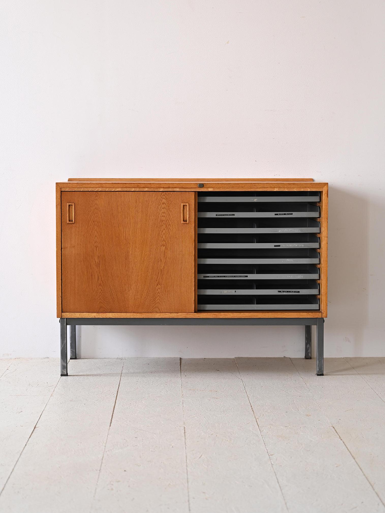 Scandinavian 1960s office sideboard For Sale