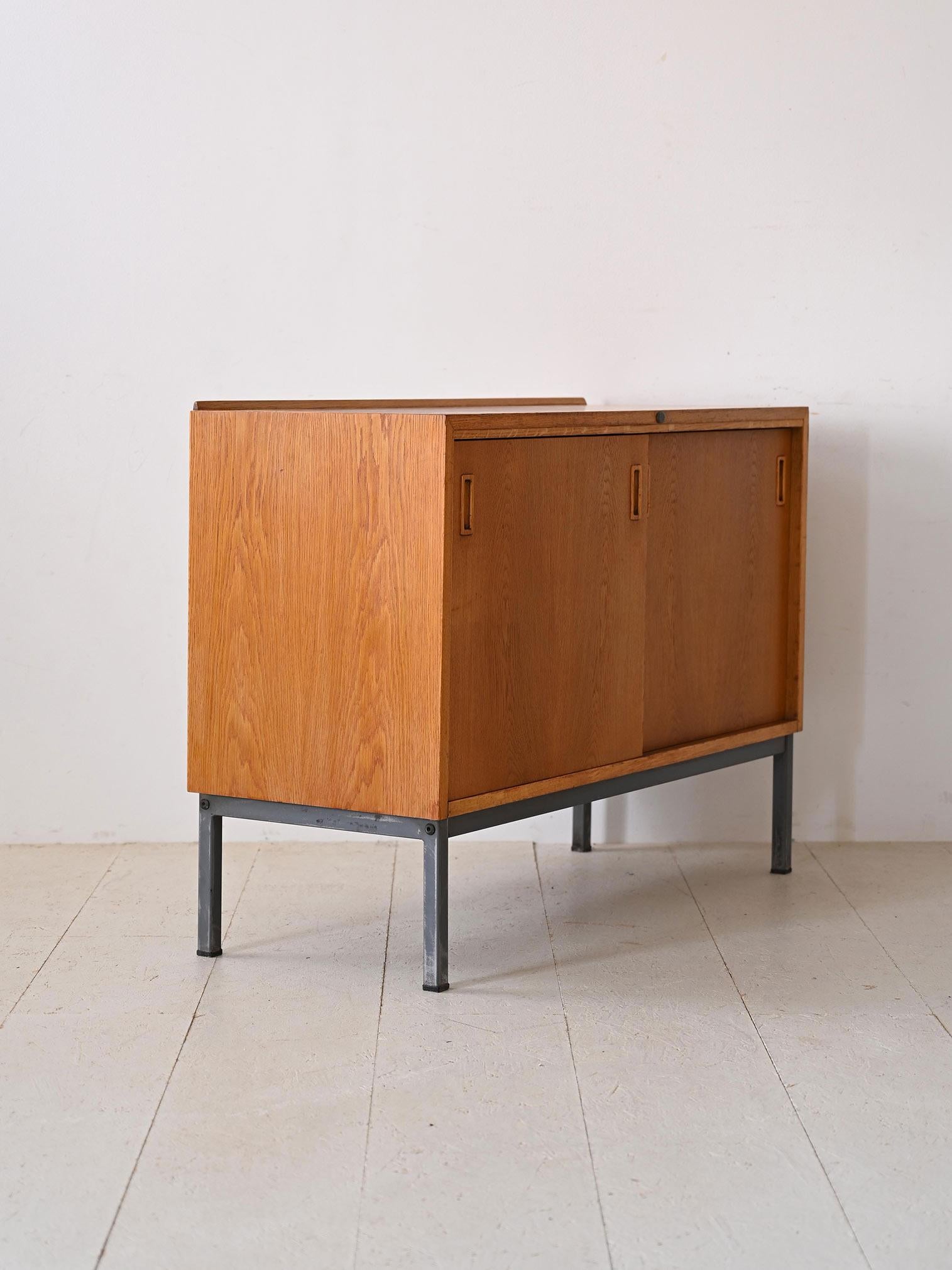 1960s office sideboard In Good Condition For Sale In Brescia, IT