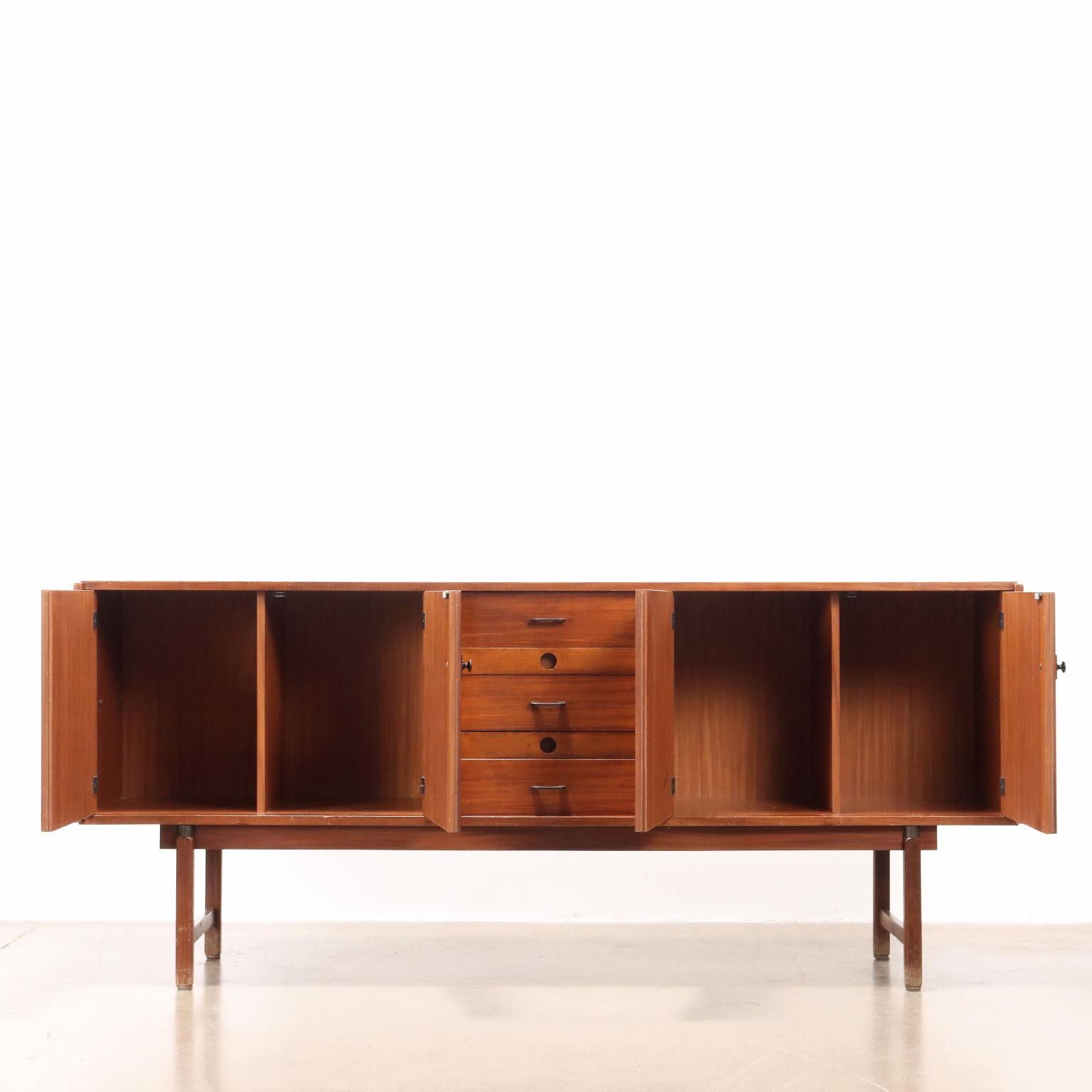 Impiallacciato Sideboard Anni 60