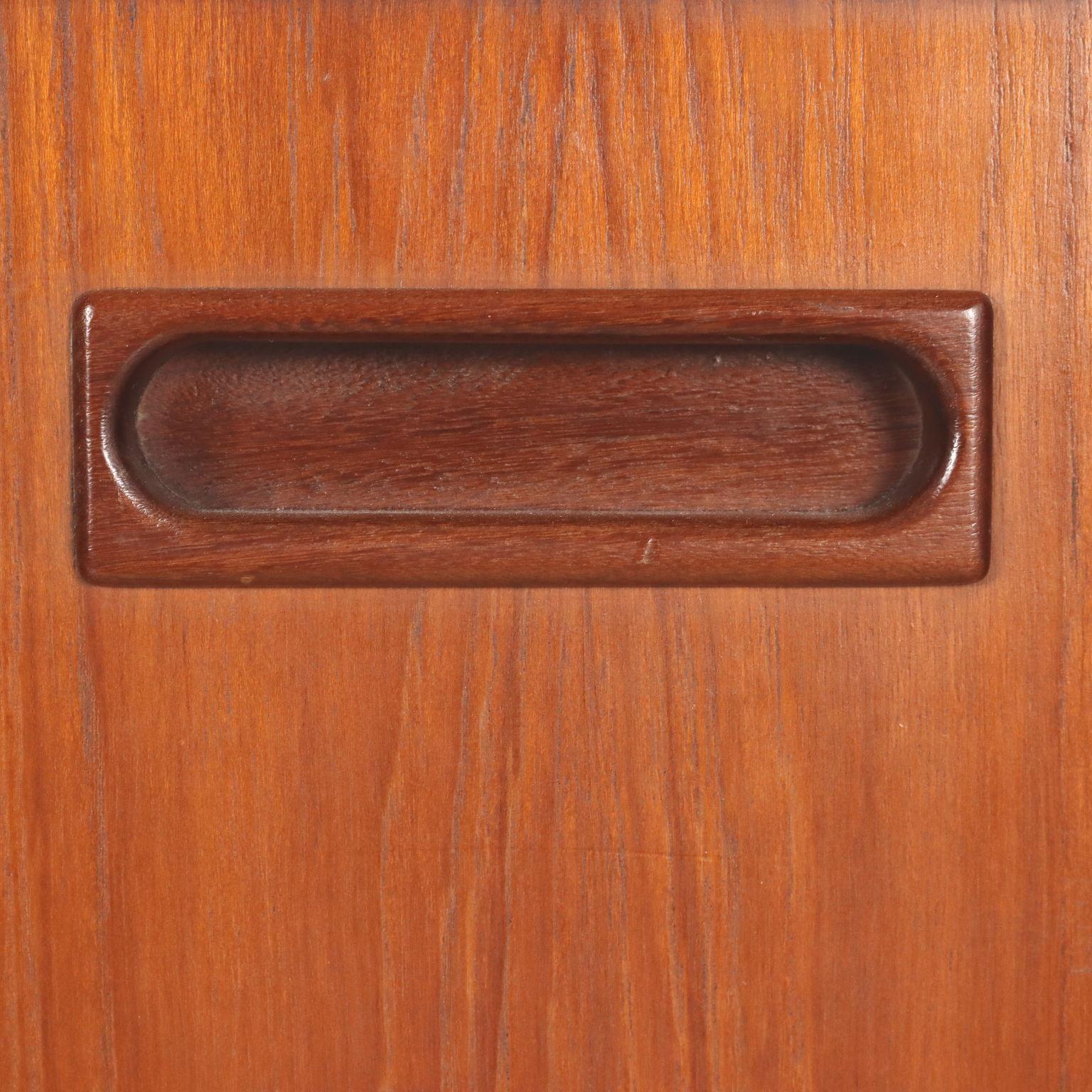 Italian Sideboard Anni '60 in teak For Sale