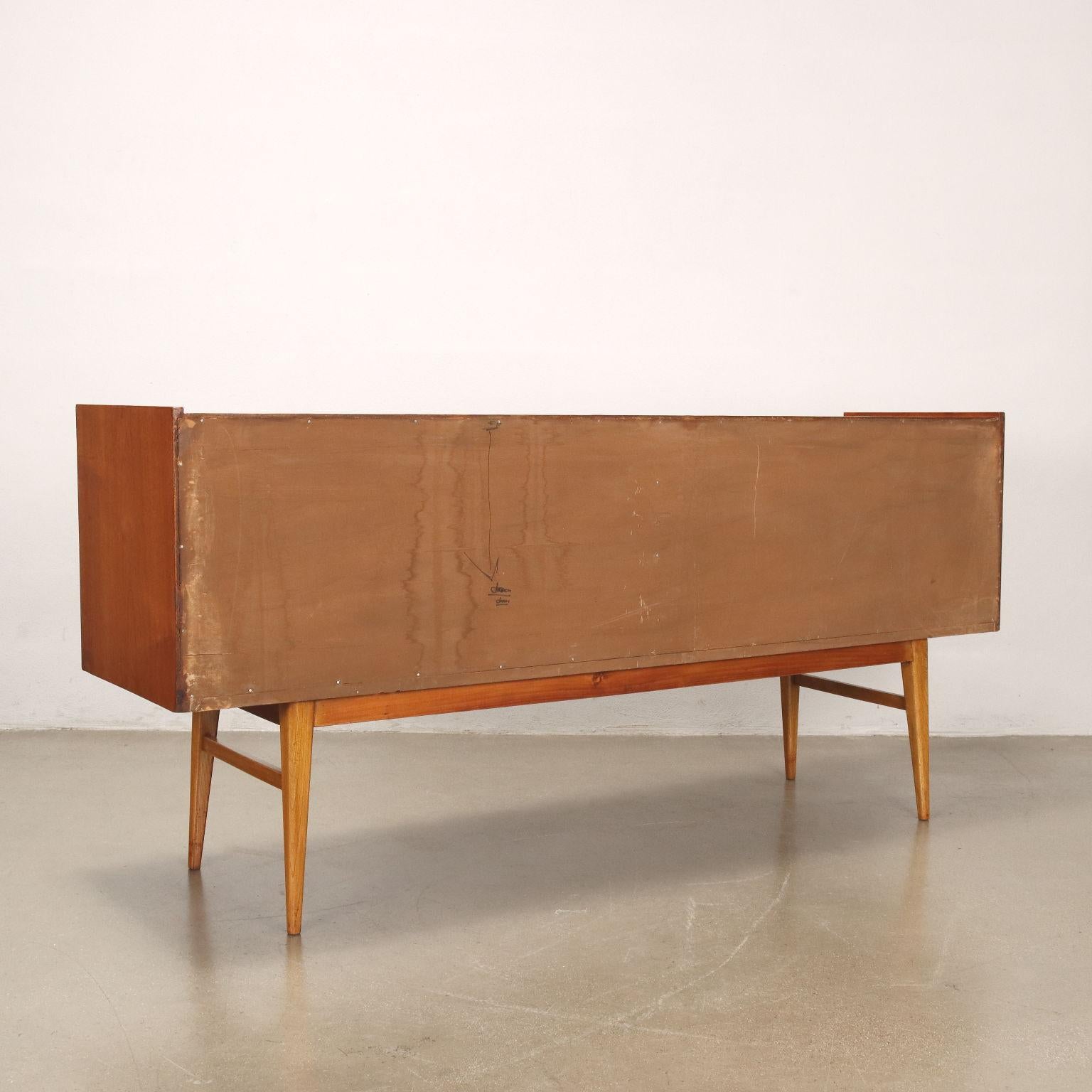 Sideboard Anni 60 in teak For Sale 2