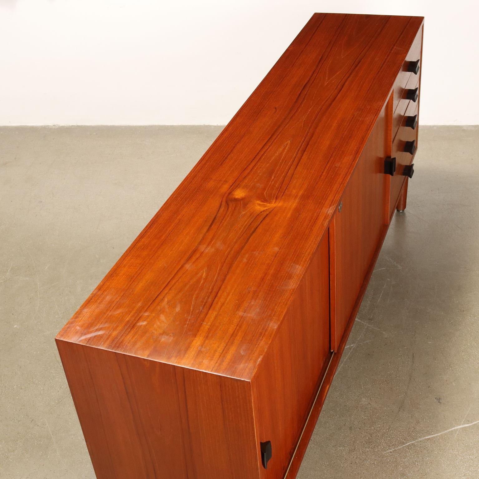 Sideboard anni '60 produzione Fratelli Saporiti in vendita 4