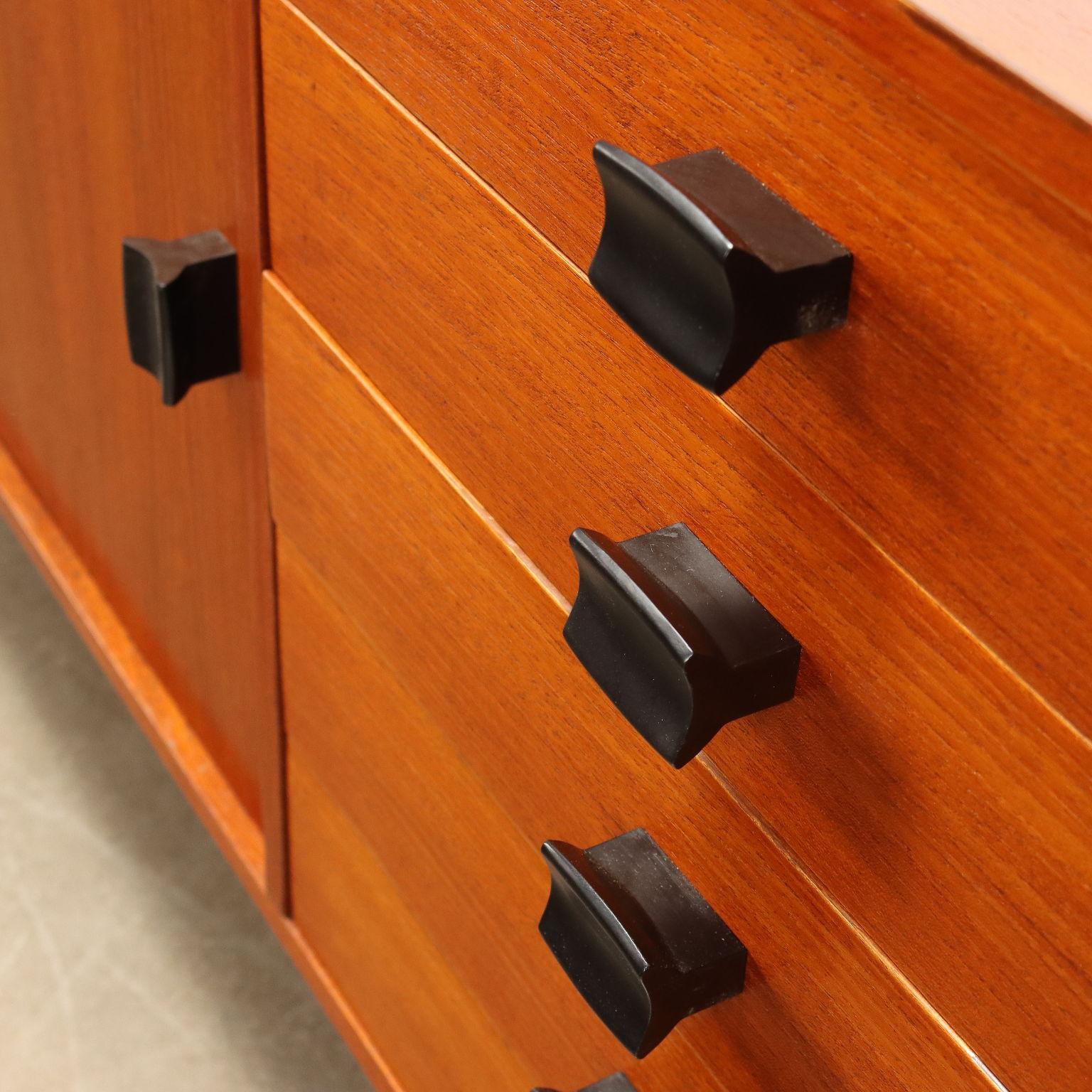 Mid-Century moderno Sideboard anni '60 produzione Fratelli Saporiti in vendita