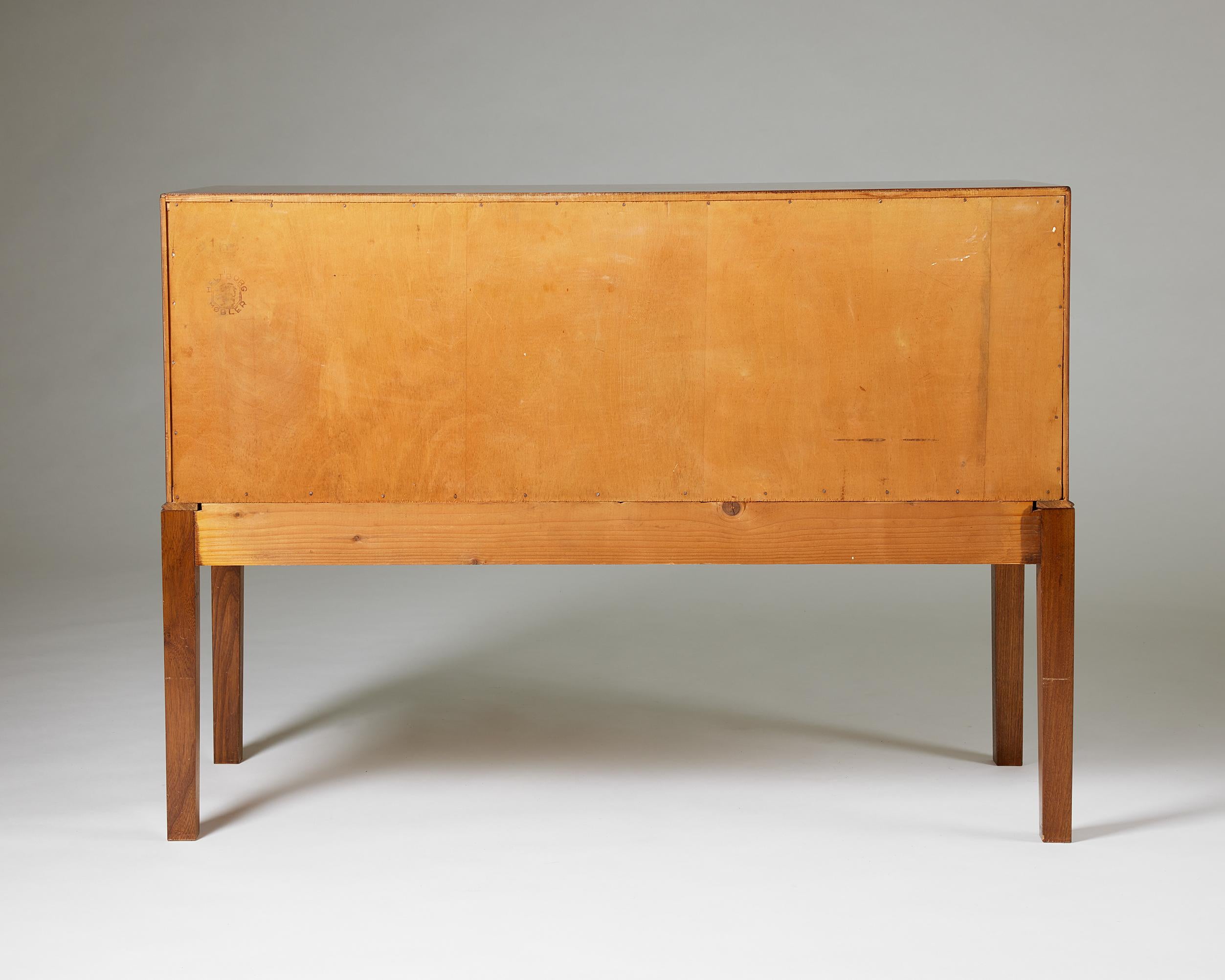 Sideboard, Anonymous, for Heltborg Möbler, Rosewood, Denmark, 1960s In Good Condition For Sale In Stockholm, SE