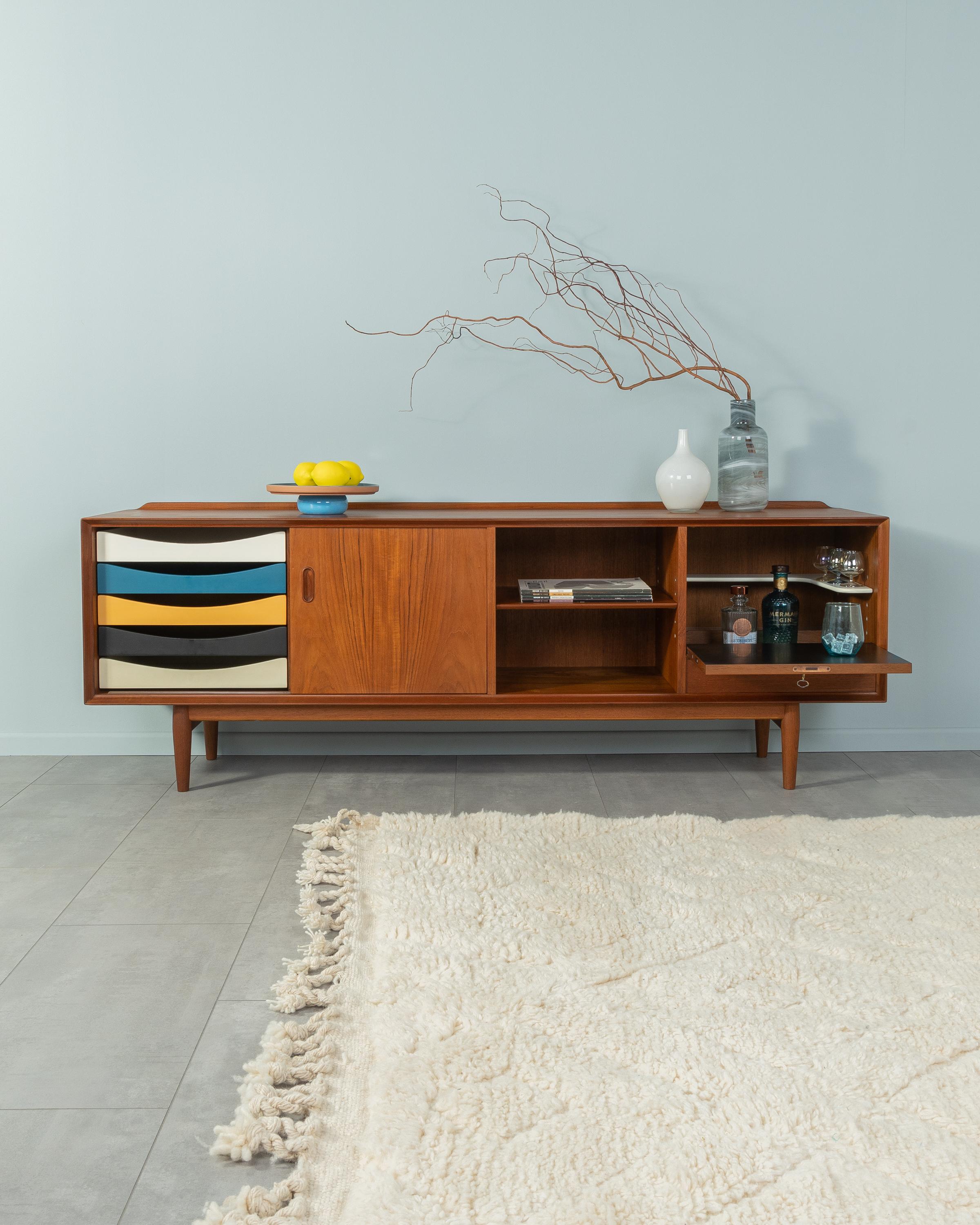 Sideboard Arne Vodder Sibast Teak 1960 In Good Condition In Neuss, NW