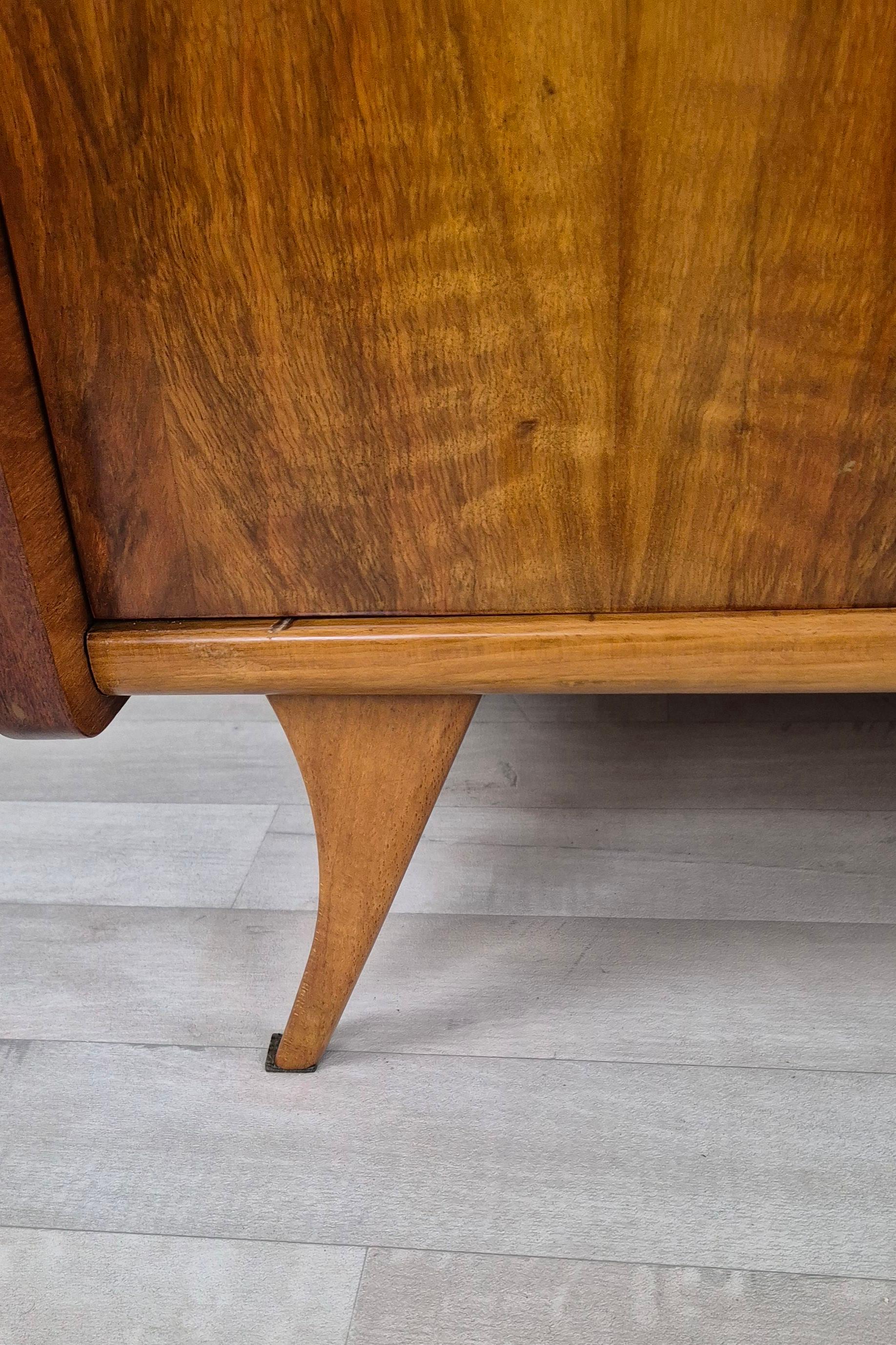 Buffet milanais Art Déco années 50 en vente 8