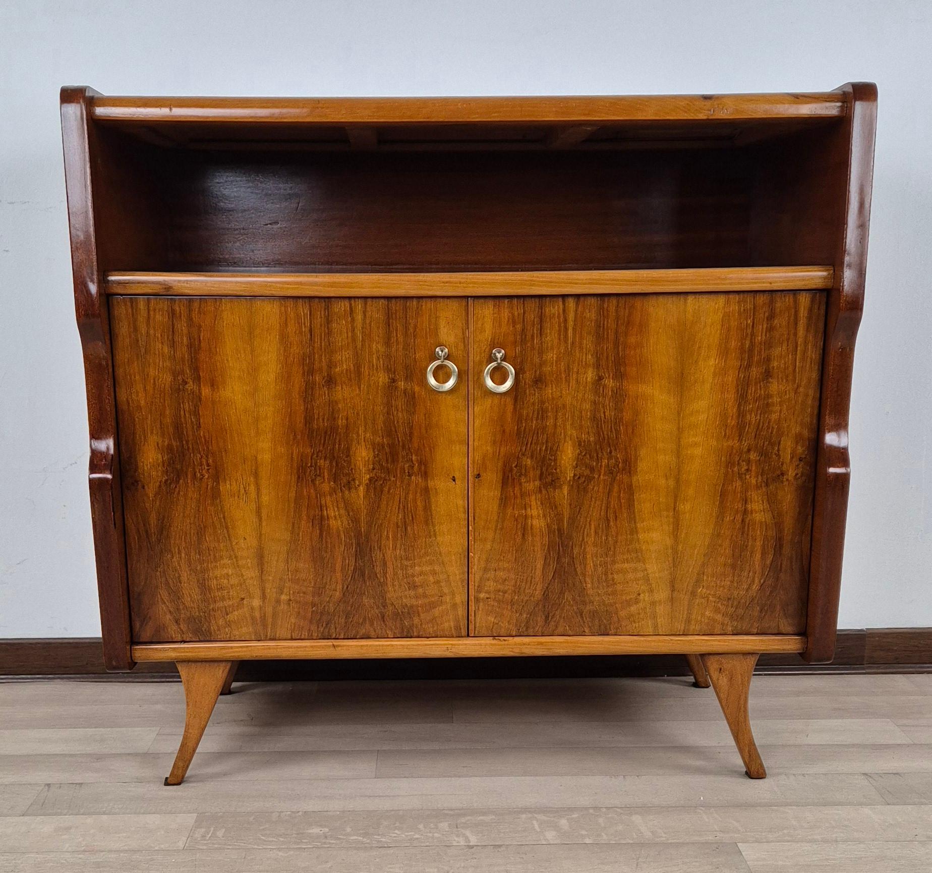 Buffet milanais Art Déco années 50 Excellent état - En vente à Mariano Del Friuli, GO