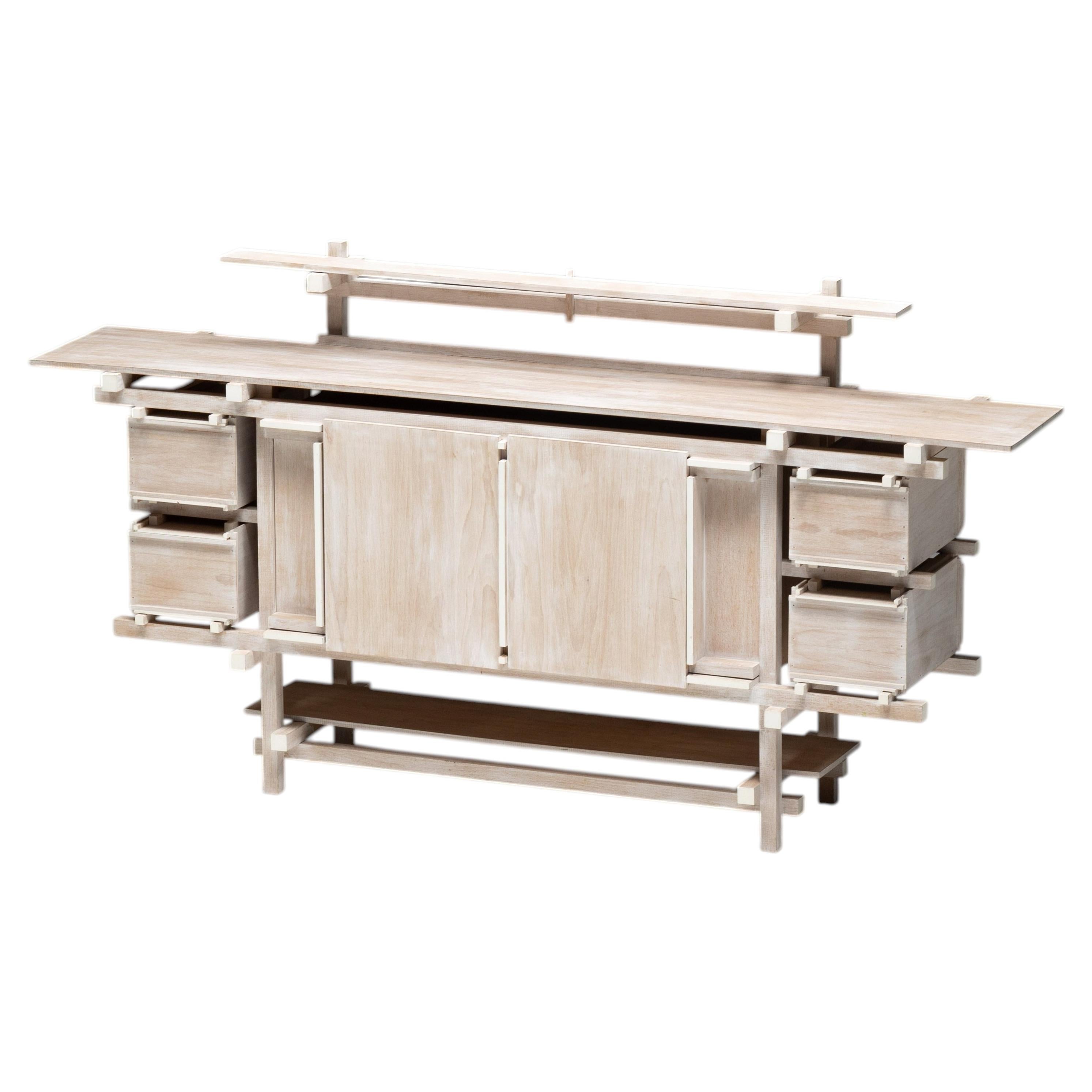 Sideboard Attributed to Gerrit Rietveld, Netherlands, 1980s For Sale