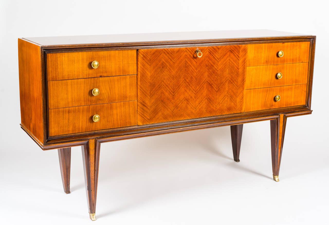 Buffet de bar dans le style de Paolo Buffa, 1950 en vente 3