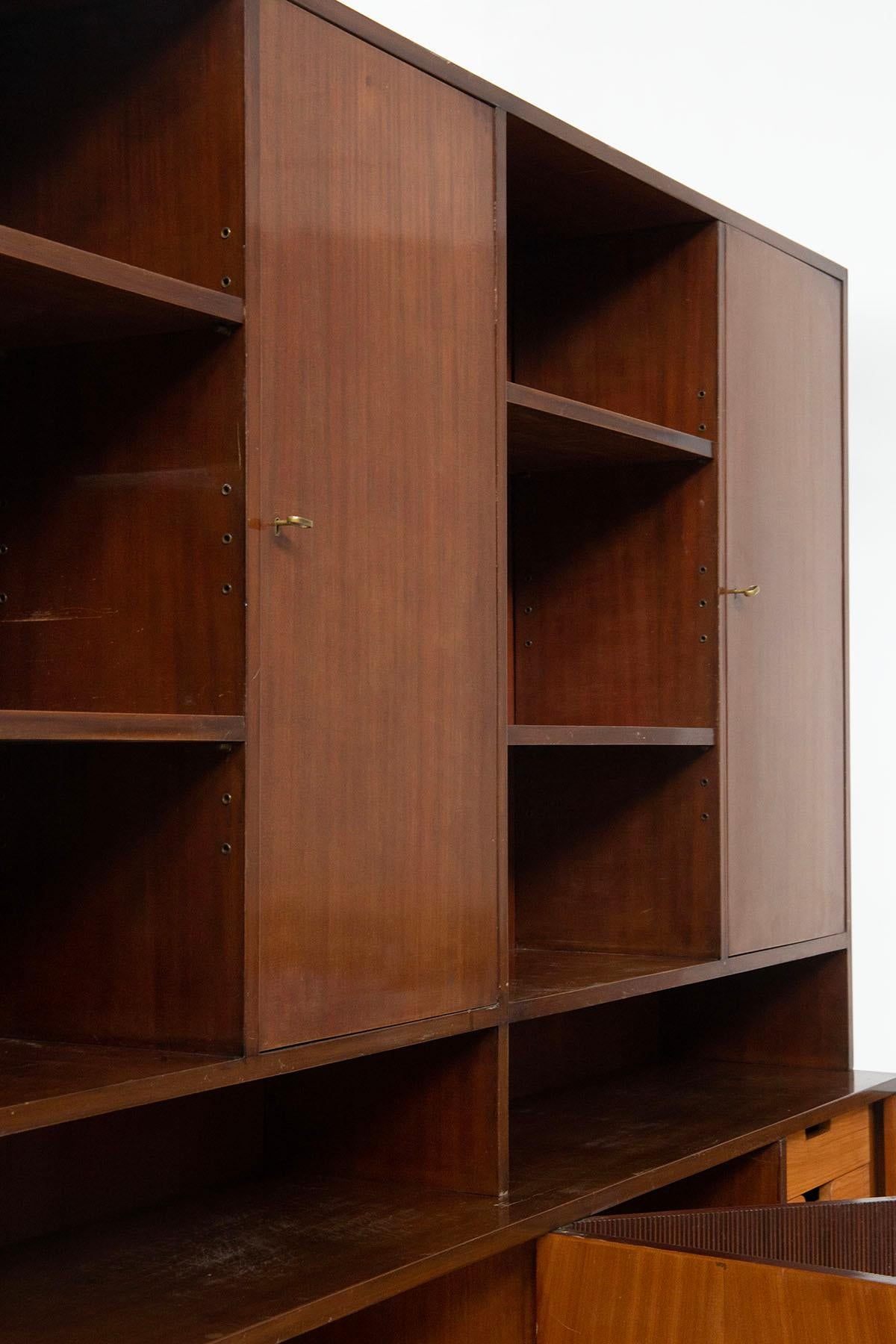 Sideboard Bookcase by Dassi Mobili Moderni Attributed to Gio Ponti 7