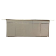 Sideboard - Buffet 1970 in beige lacquer