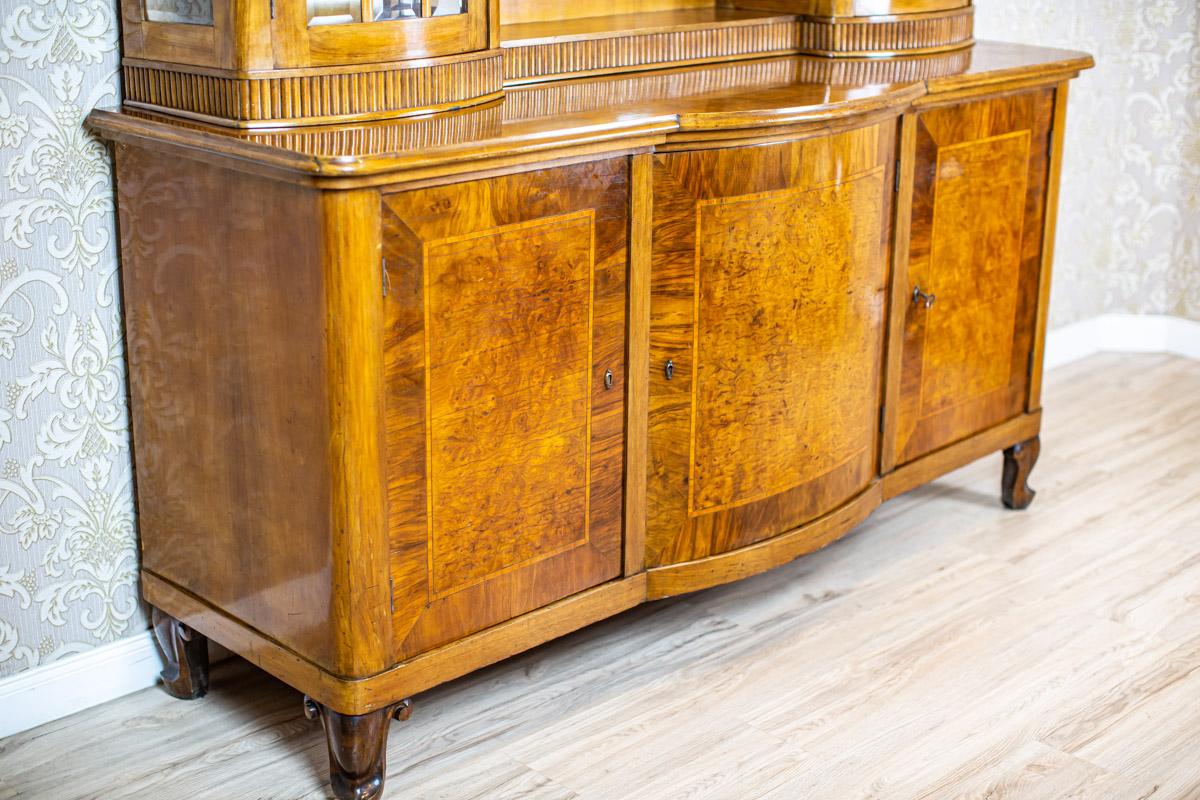 Sideboard or Buffet from the Interwar Period Veneered with Walnut 5