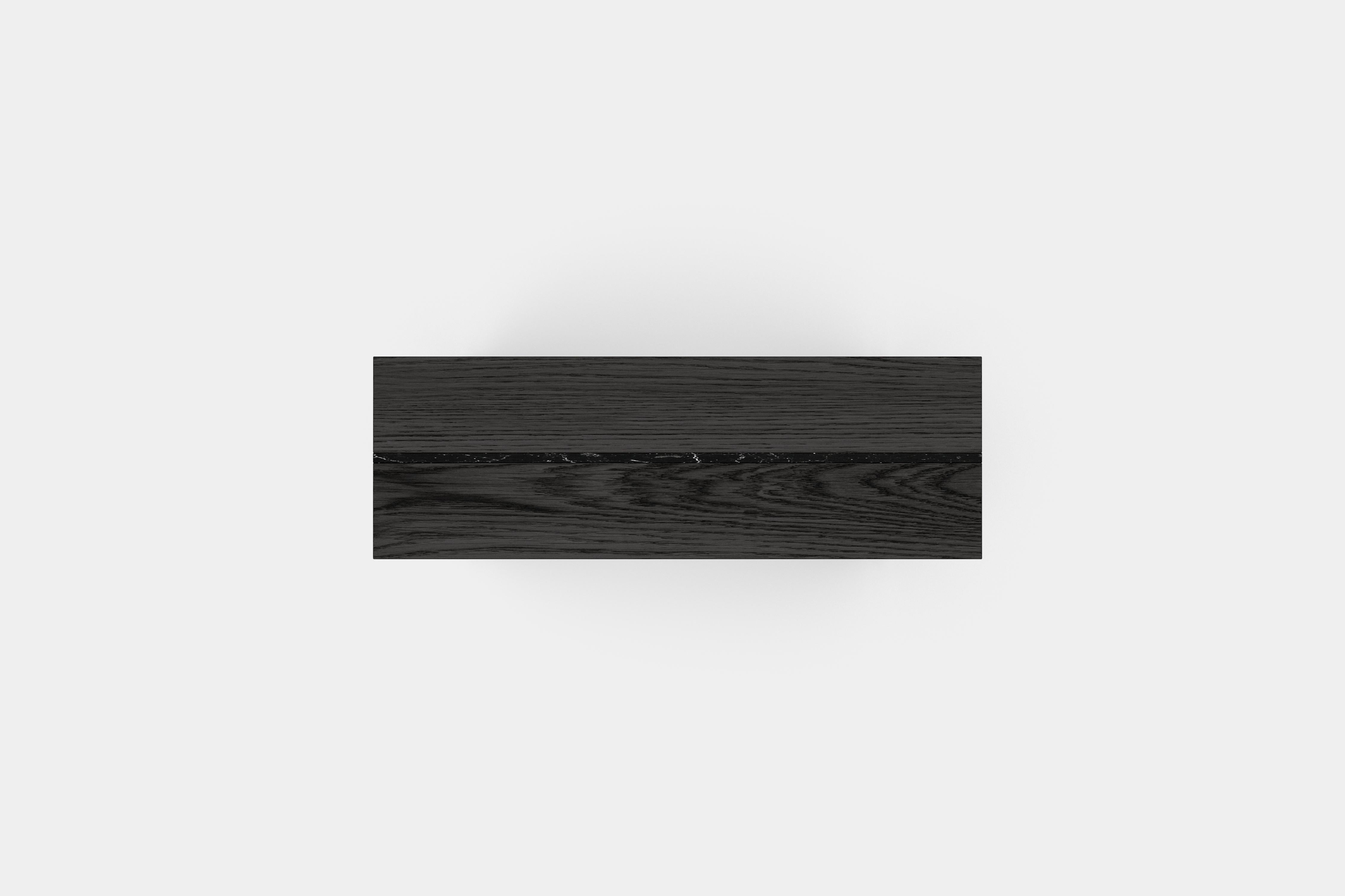 Laws of Motion Sideboard in Solid Black Wood, Console Table by Joel Escalona

Laws of Motion is a furniture collection that through a series of different typologies explores concepts like force, gravity and movement. Each of these functional