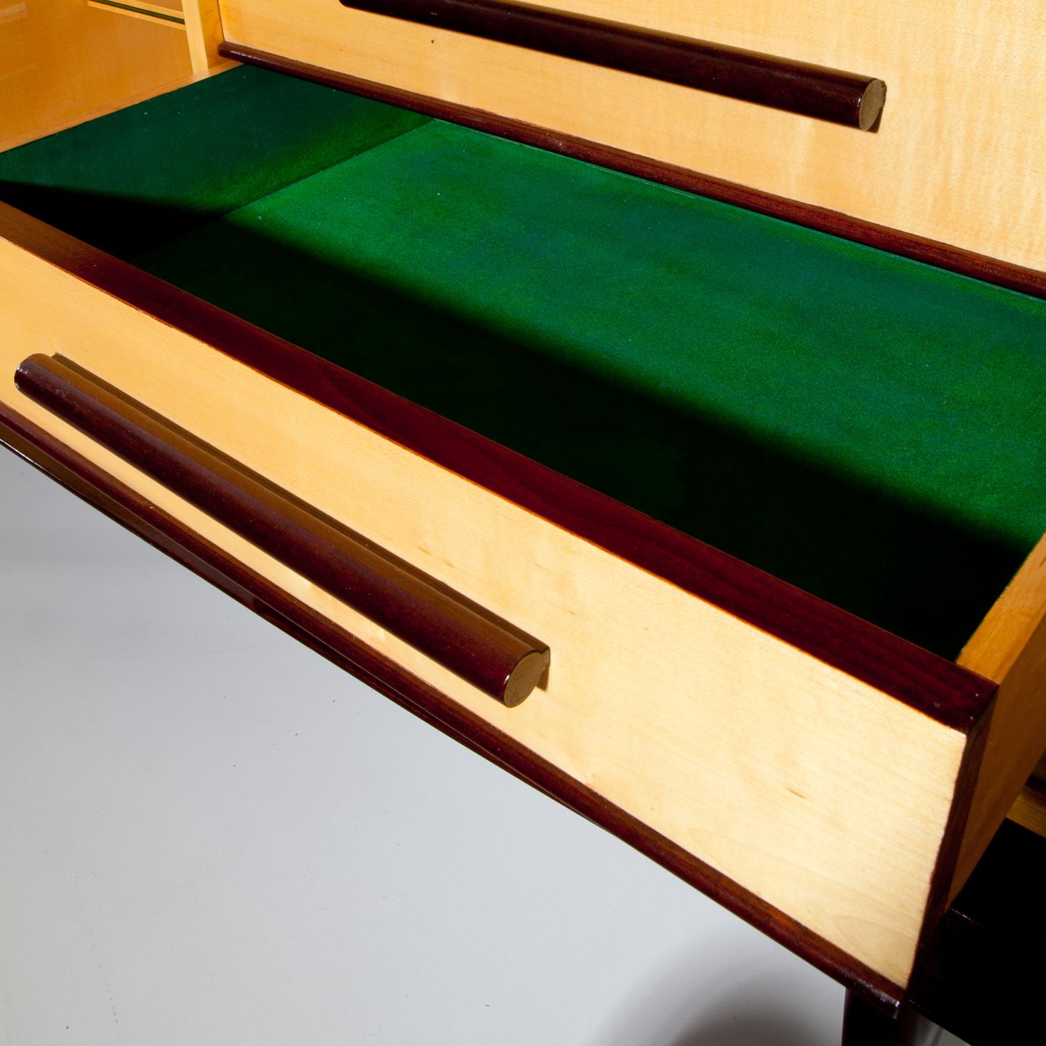 Veneer Sideboard by Ameublement NF, France 1960s