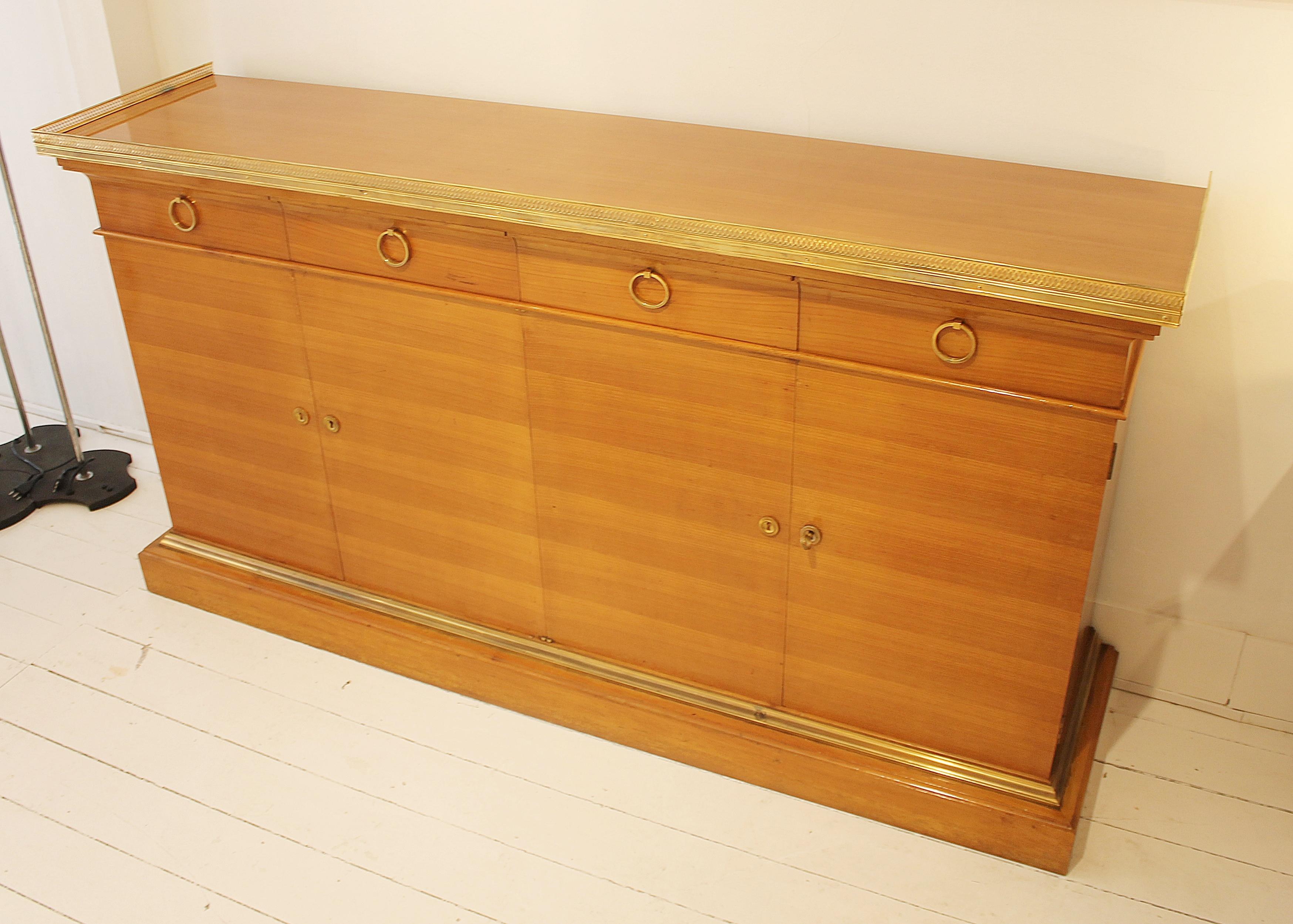 French Sideboard by André Arbus for the 'Provence' Boat, France, 1951 For Sale
