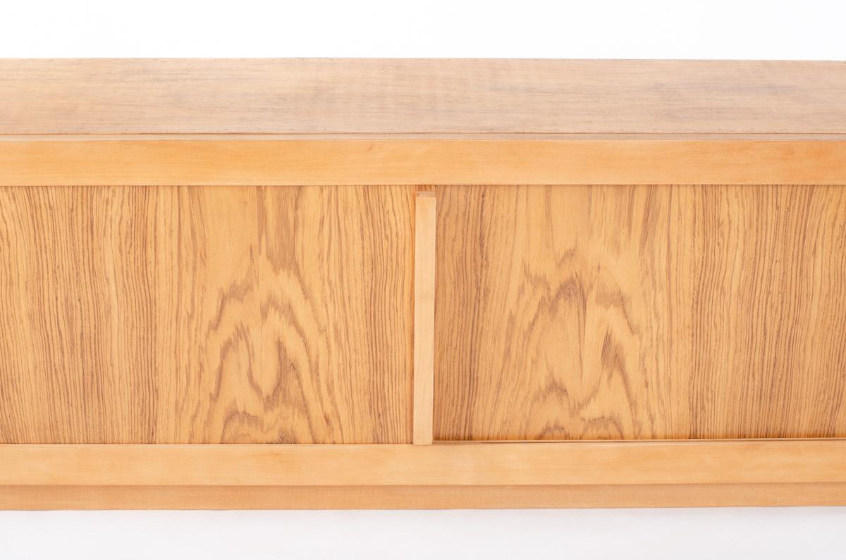 Sideboard by Andre Sornay in Beech and Zebrano, circa 1940 For Sale 8