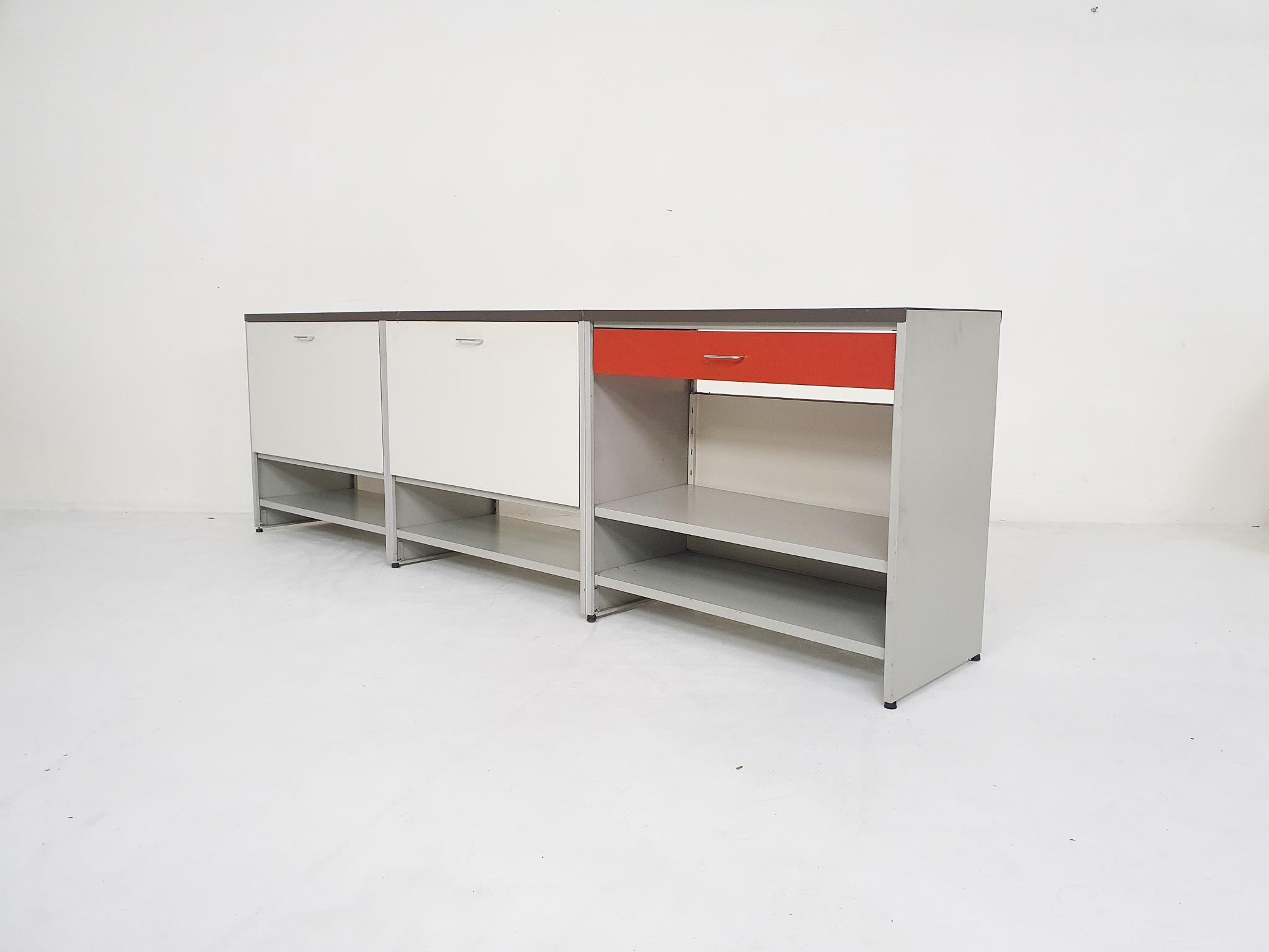 Mid-20th Century Sideboard by A.R. Cordemeyer for Gispen, model 5600, The Netherlands, 1962