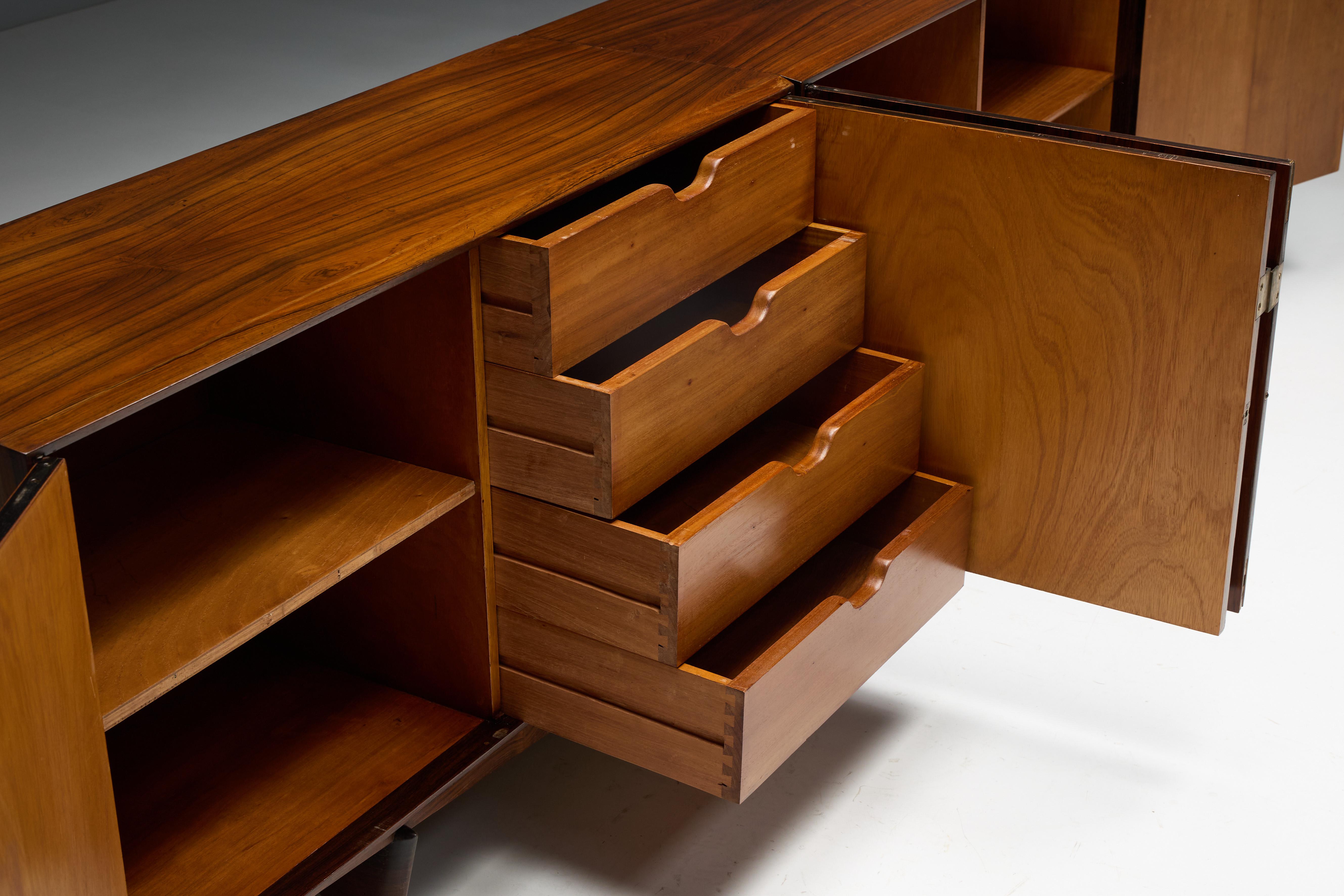 Credenza di Carlo Hauner per Forma Móveis e Objetos de Arte, Brasile, anni '50 in vendita 8