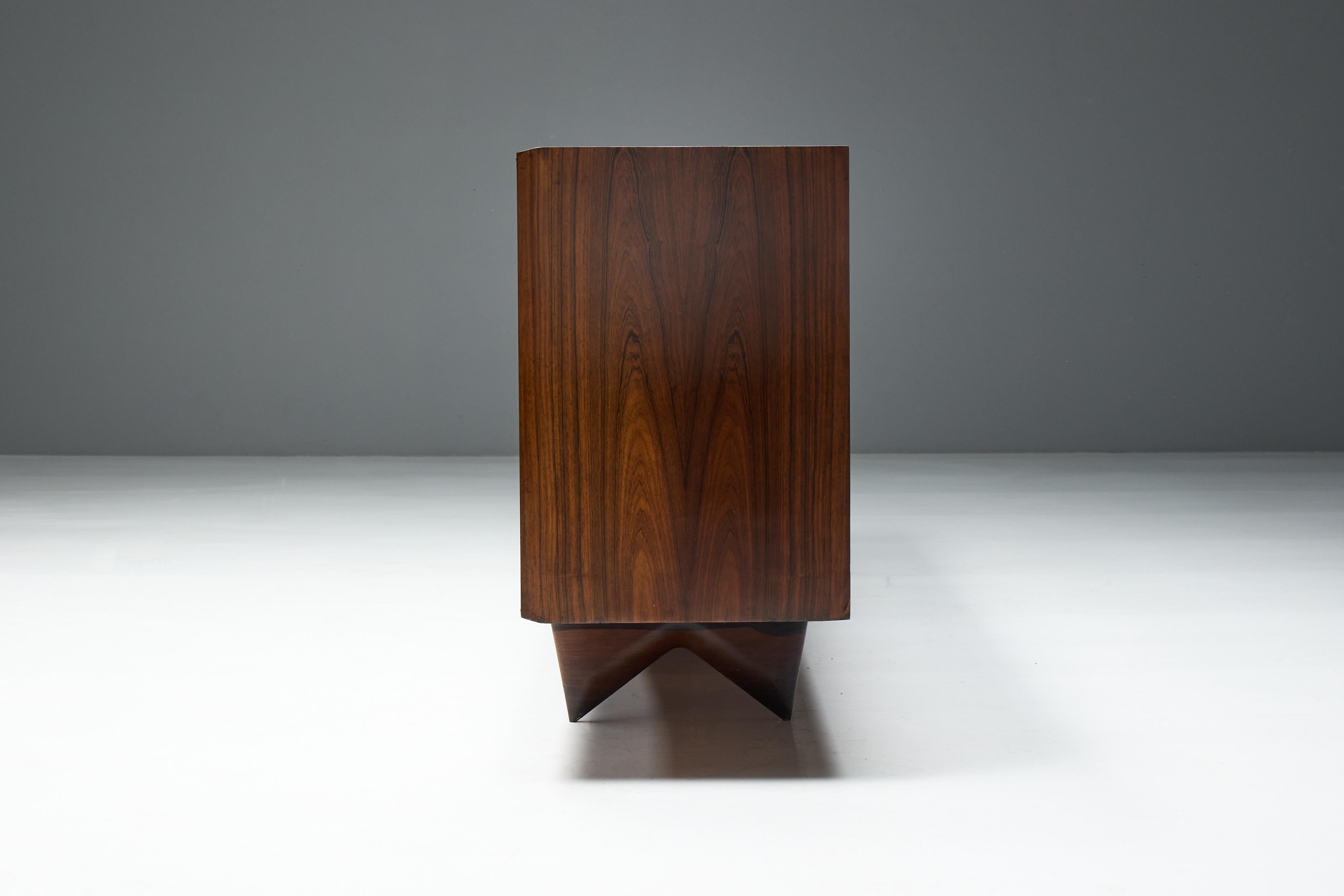 Credenza di Carlo Hauner per Forma Móveis e Objetos de Arte, Brasile, anni '50 in vendita 13