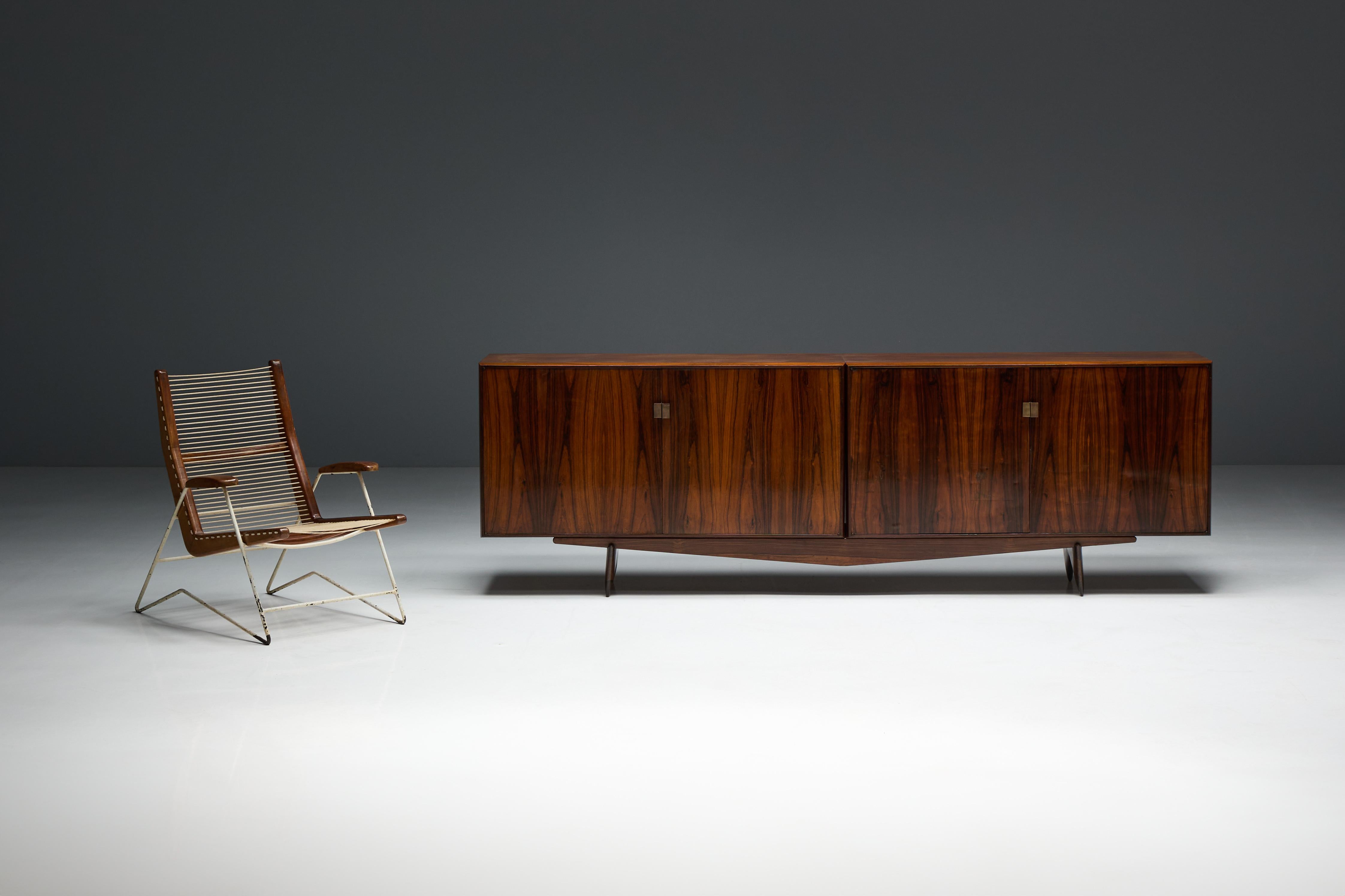 Credenza di Carlo Hauner per Forma Móveis e Objetos de Arte, Brasile, anni '50 in vendita 2