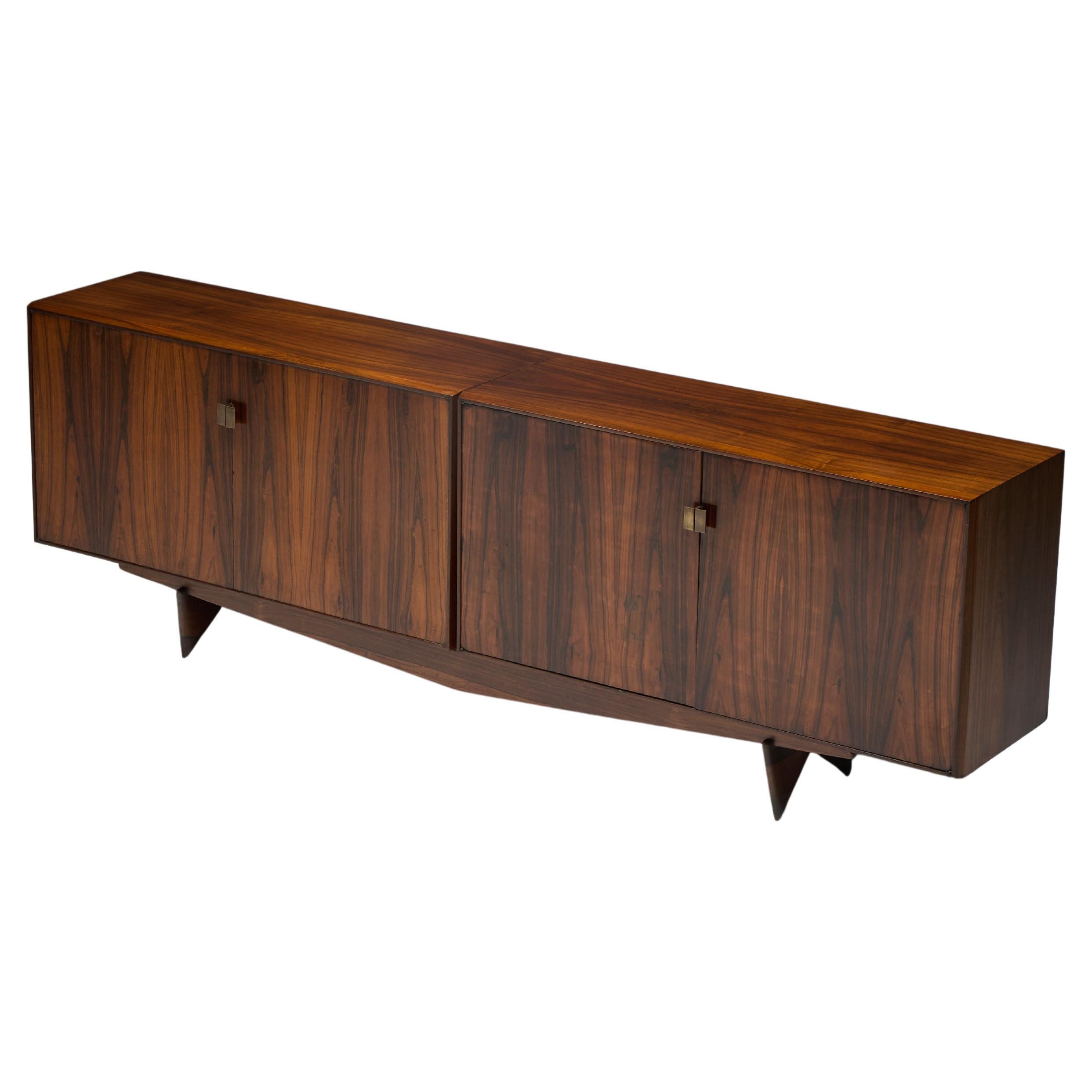 Credenza di Carlo Hauner per Forma Móveis e Objetos de Arte, Brasile, anni '50 in vendita