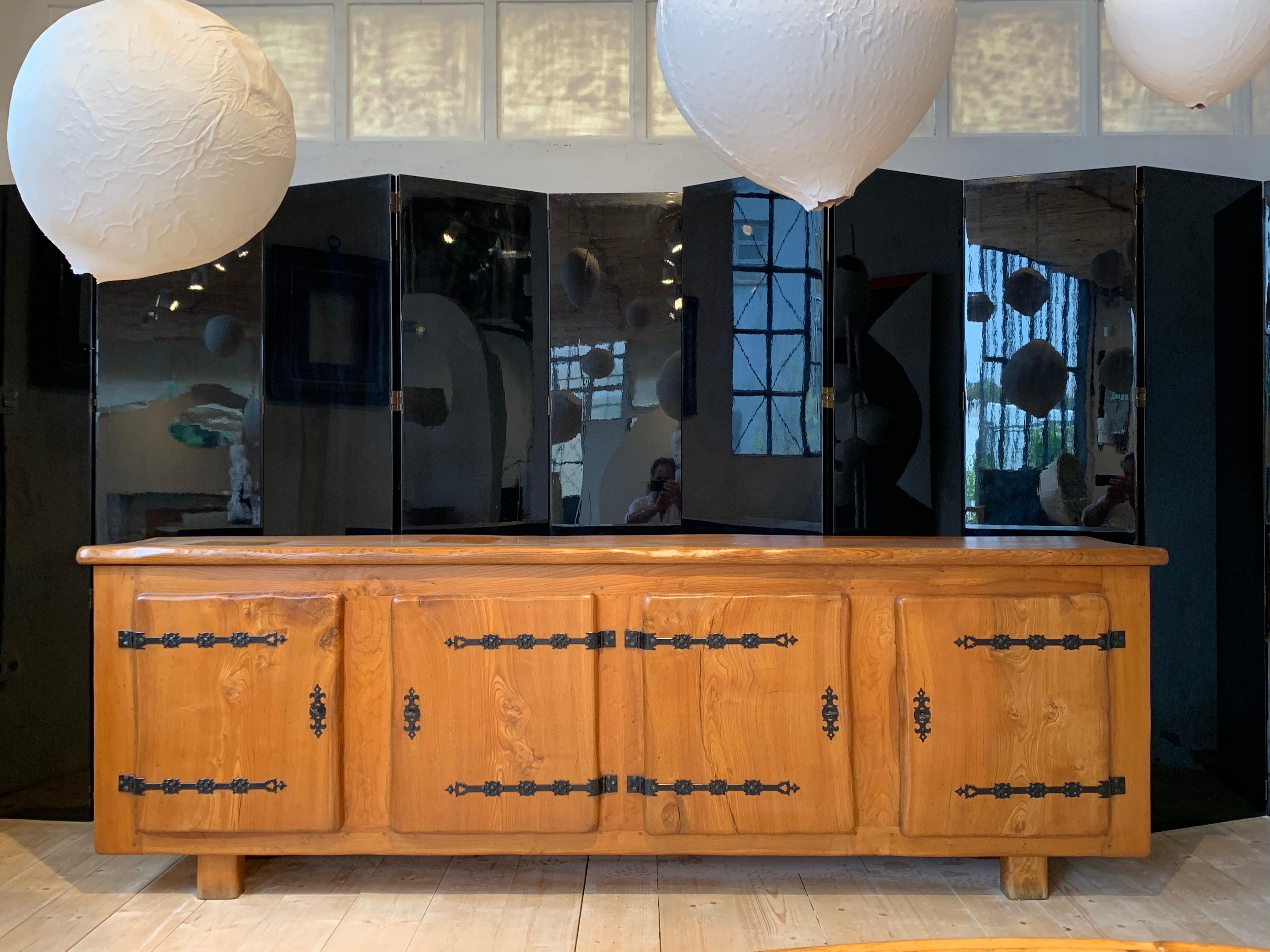 Sideboard by Charles Flandre, circa 1950, France 1