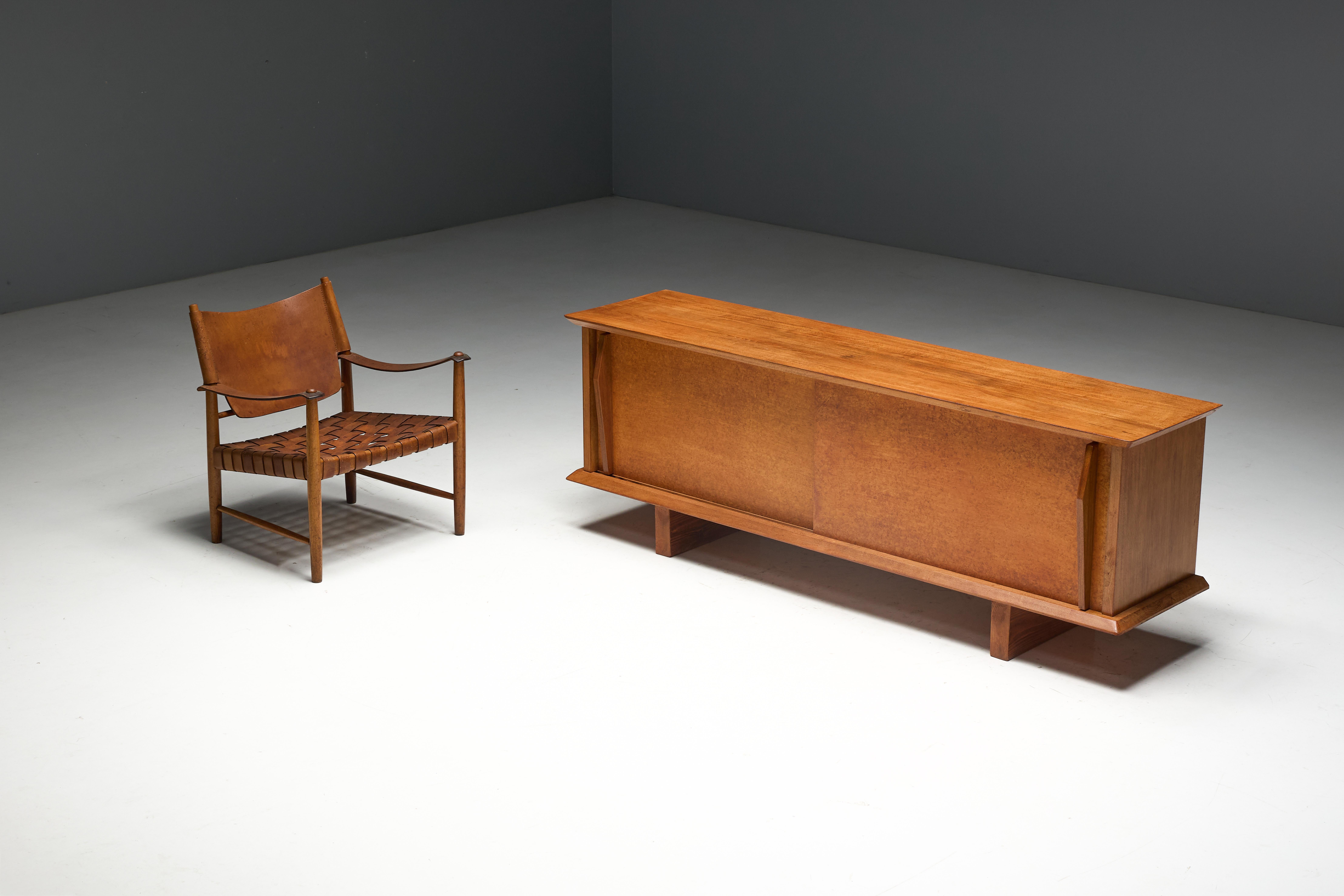 Sideboard by Charlotte Perriand & Atelier Jean Prouvé, France, 1954 en vente 5
