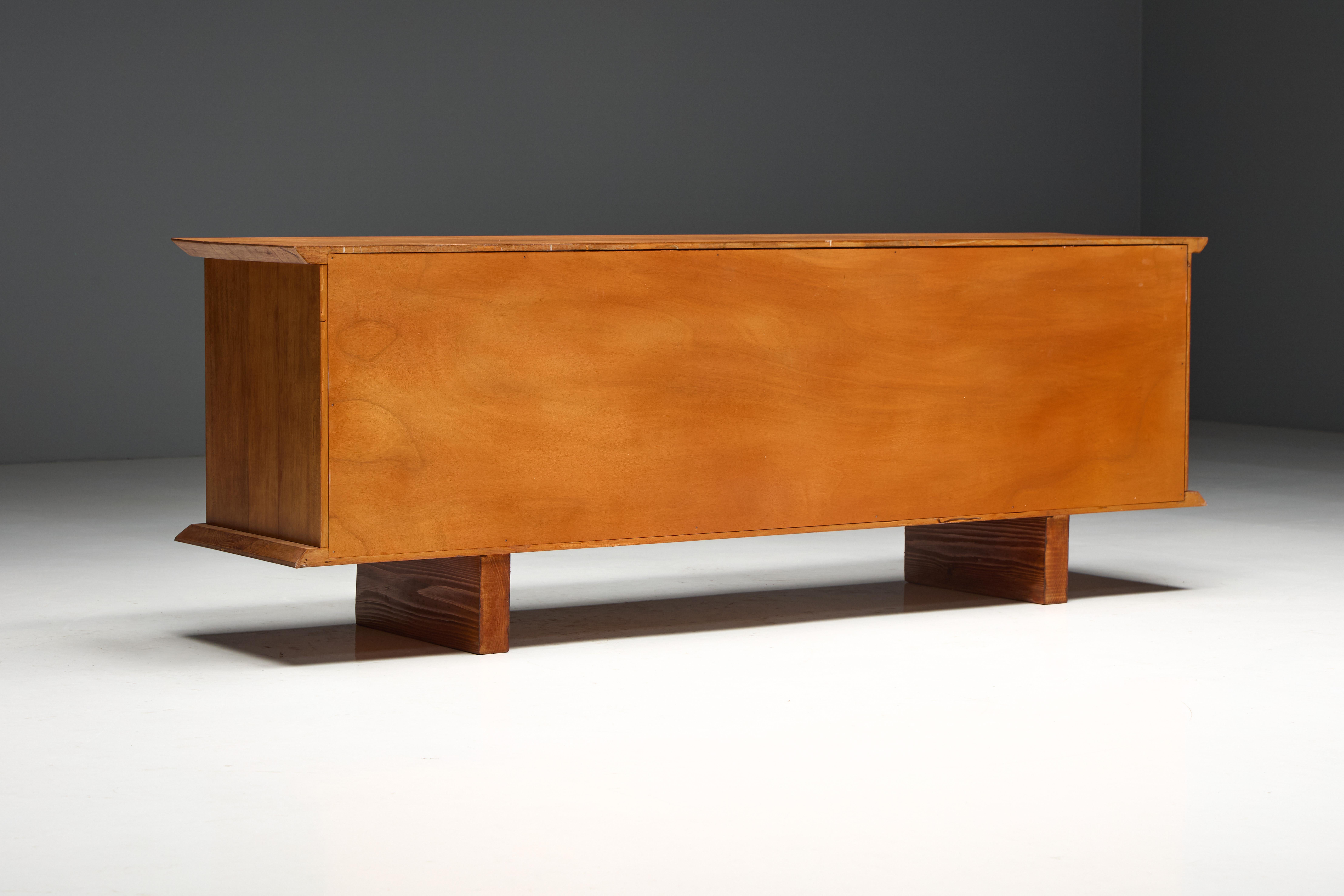 Sideboard by Charlotte Perriand & Atelier Jean Prouvé, France, 1954 en vente 8