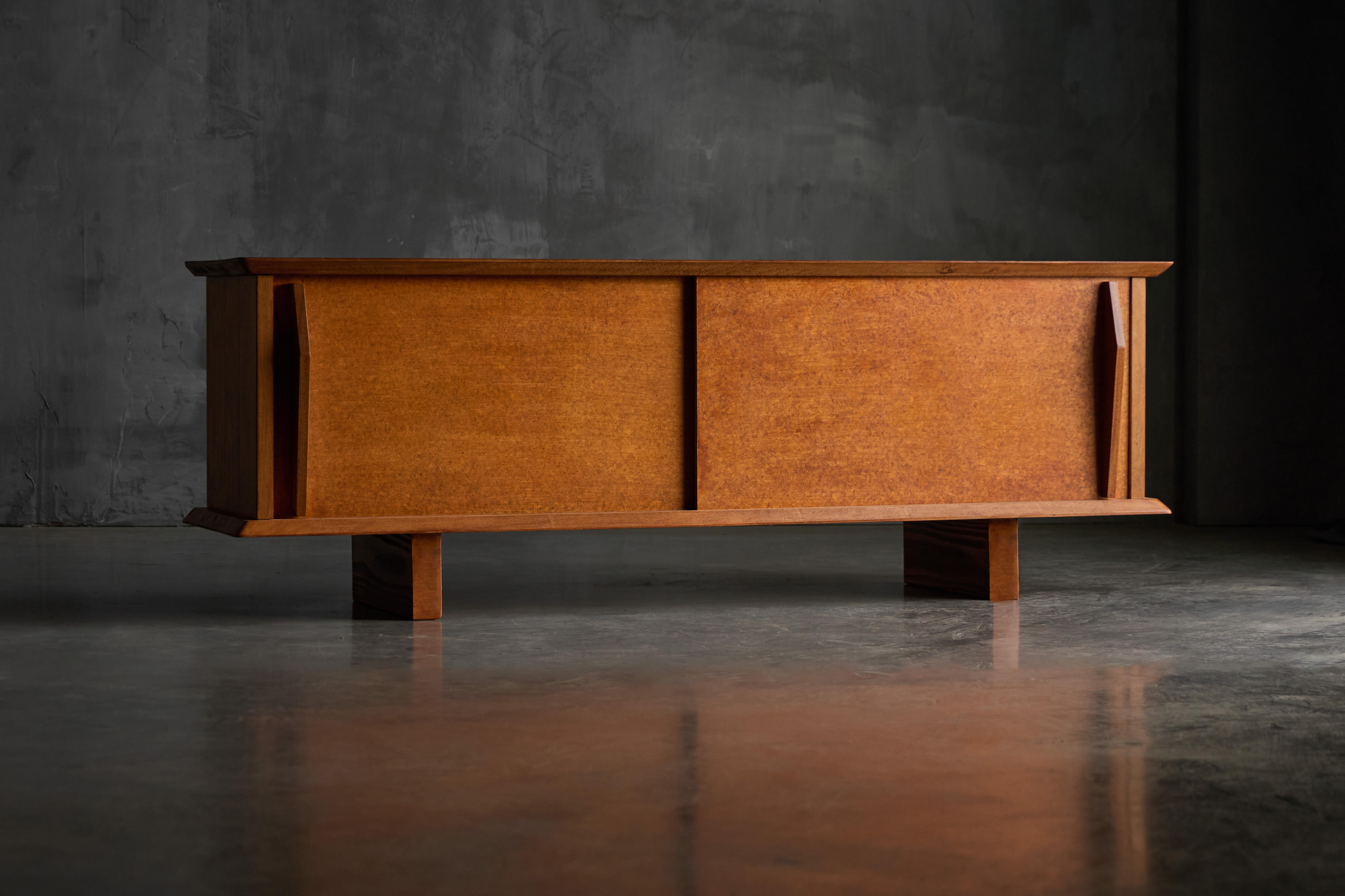Sideboard von Charlotte Perriand & Atelier Jean Prouvé, Frankreich, 1954 im Angebot 2