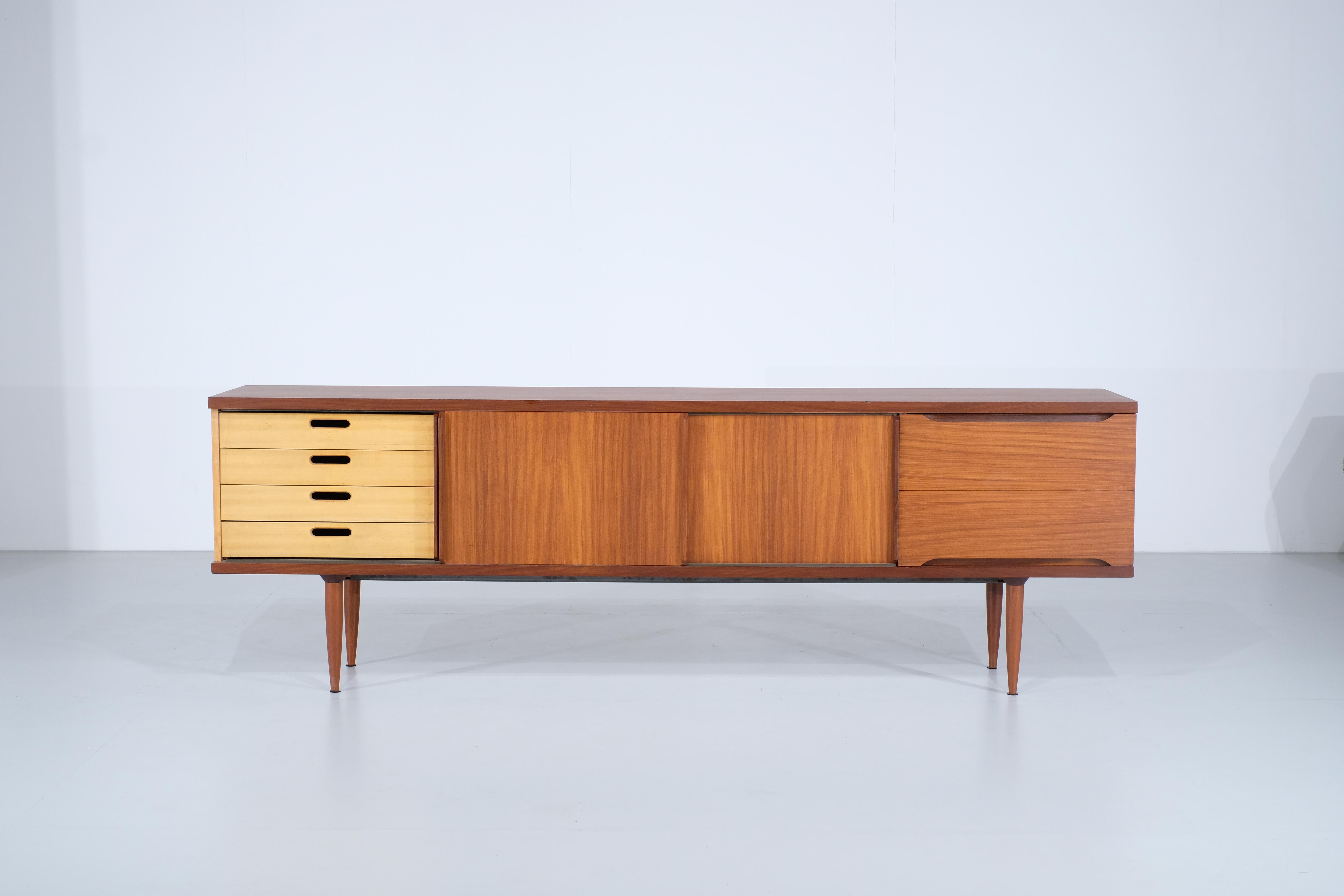 Mid-Century Modern Sideboard by Dal Vera, Italy - 1960s For Sale