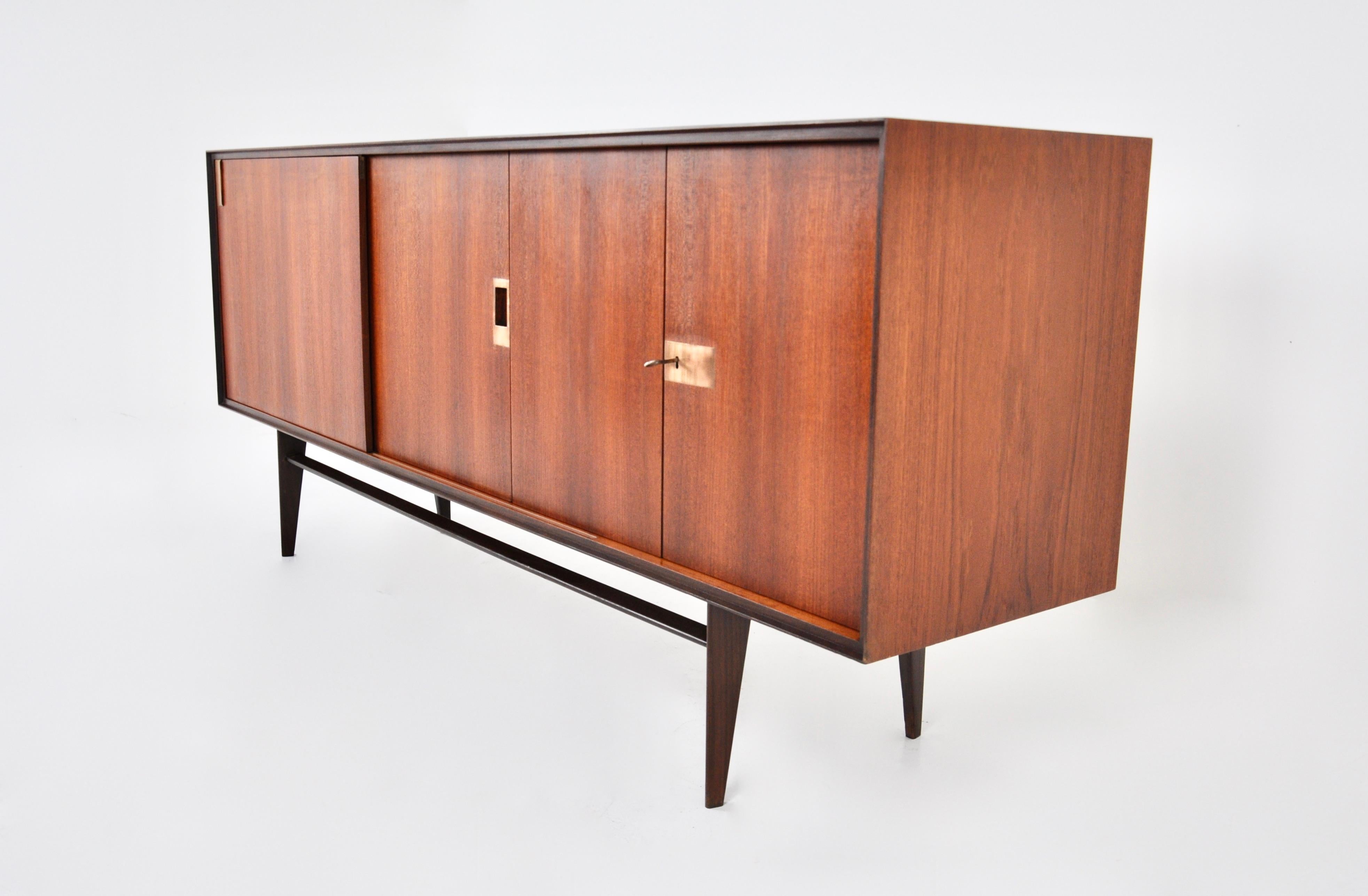 Sideboard by Edmondo Palutari for Dassi Mobili Moderni, 1960s In Good Condition For Sale In Lasne, BE