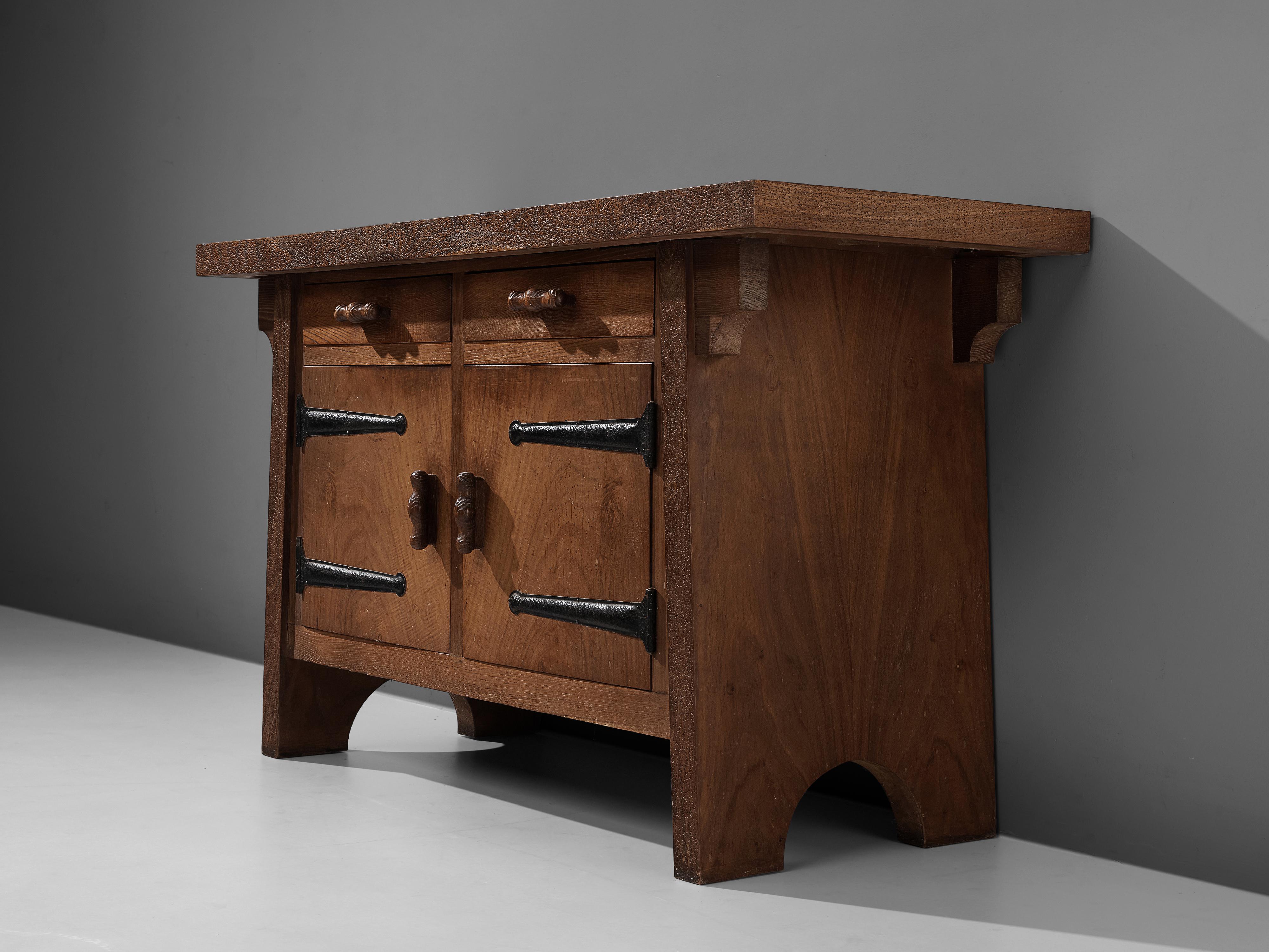 Sideboard by Ernesto Valabrega in Stained Oak 3