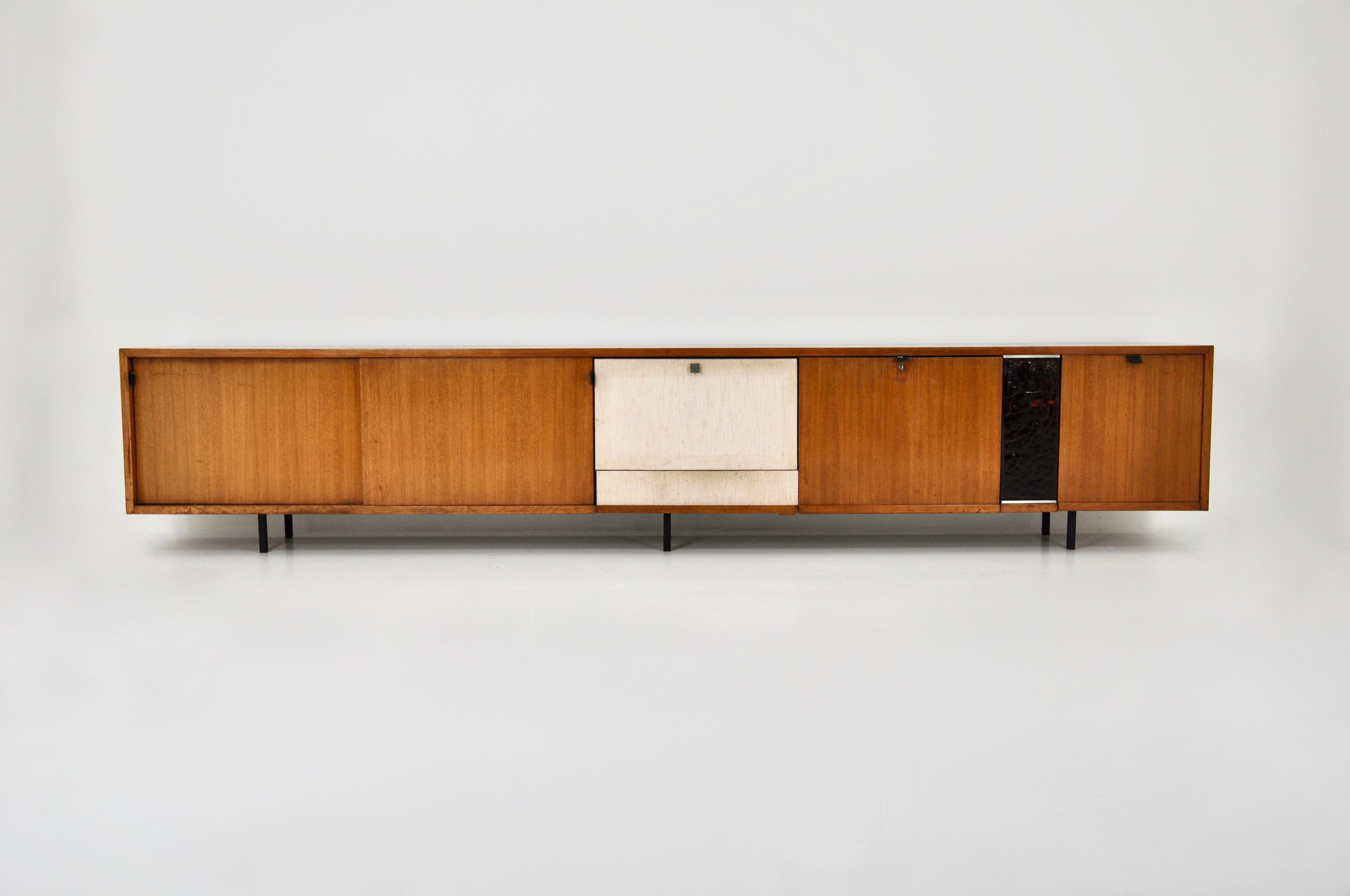 Mid-Century Modern Sideboard by Florence Knoll Bassett for Knoll Inc, 1960s For Sale