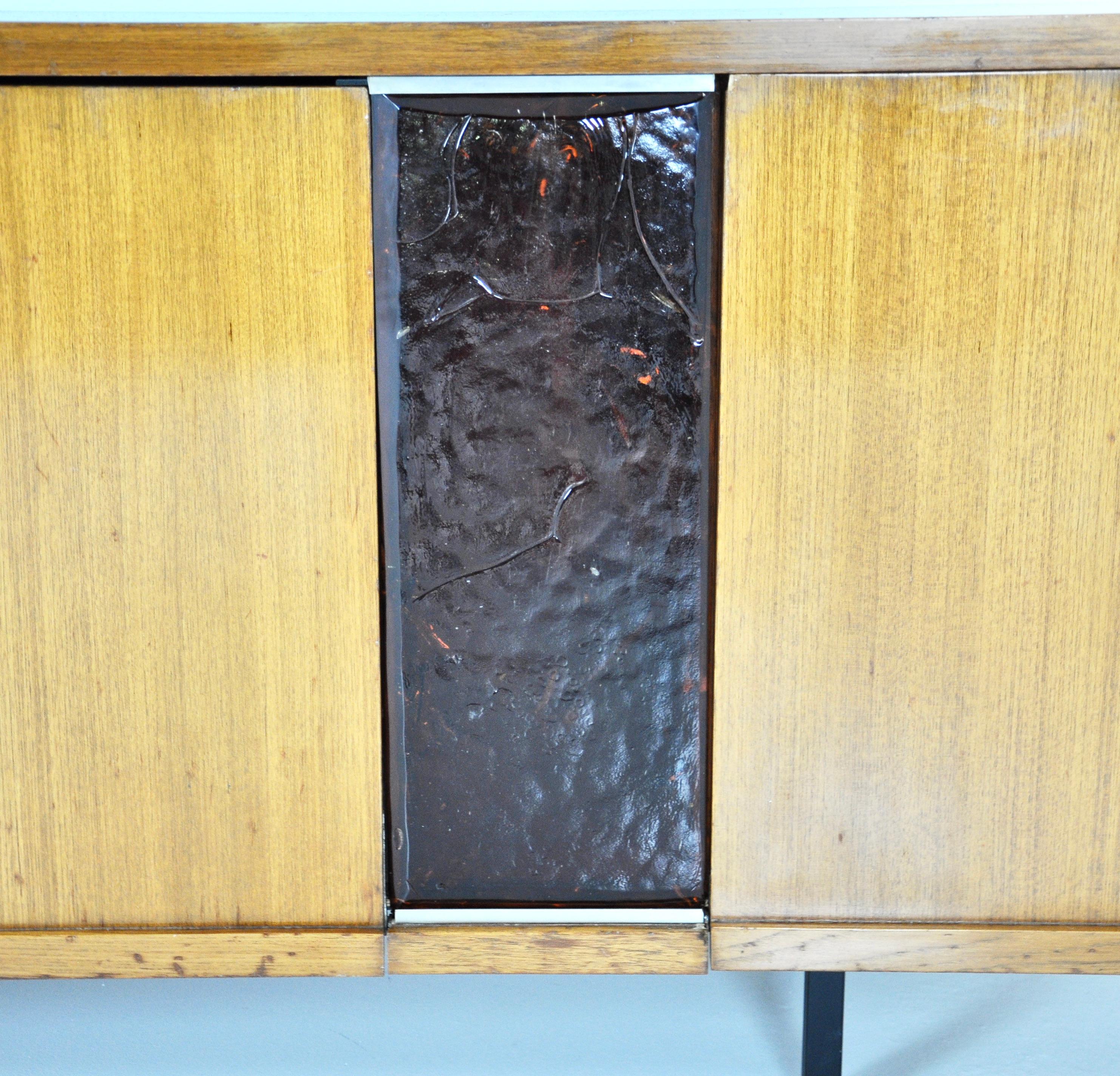 Metal Sideboard by Florence Knoll Bassett for Knoll Inc, 1960s For Sale