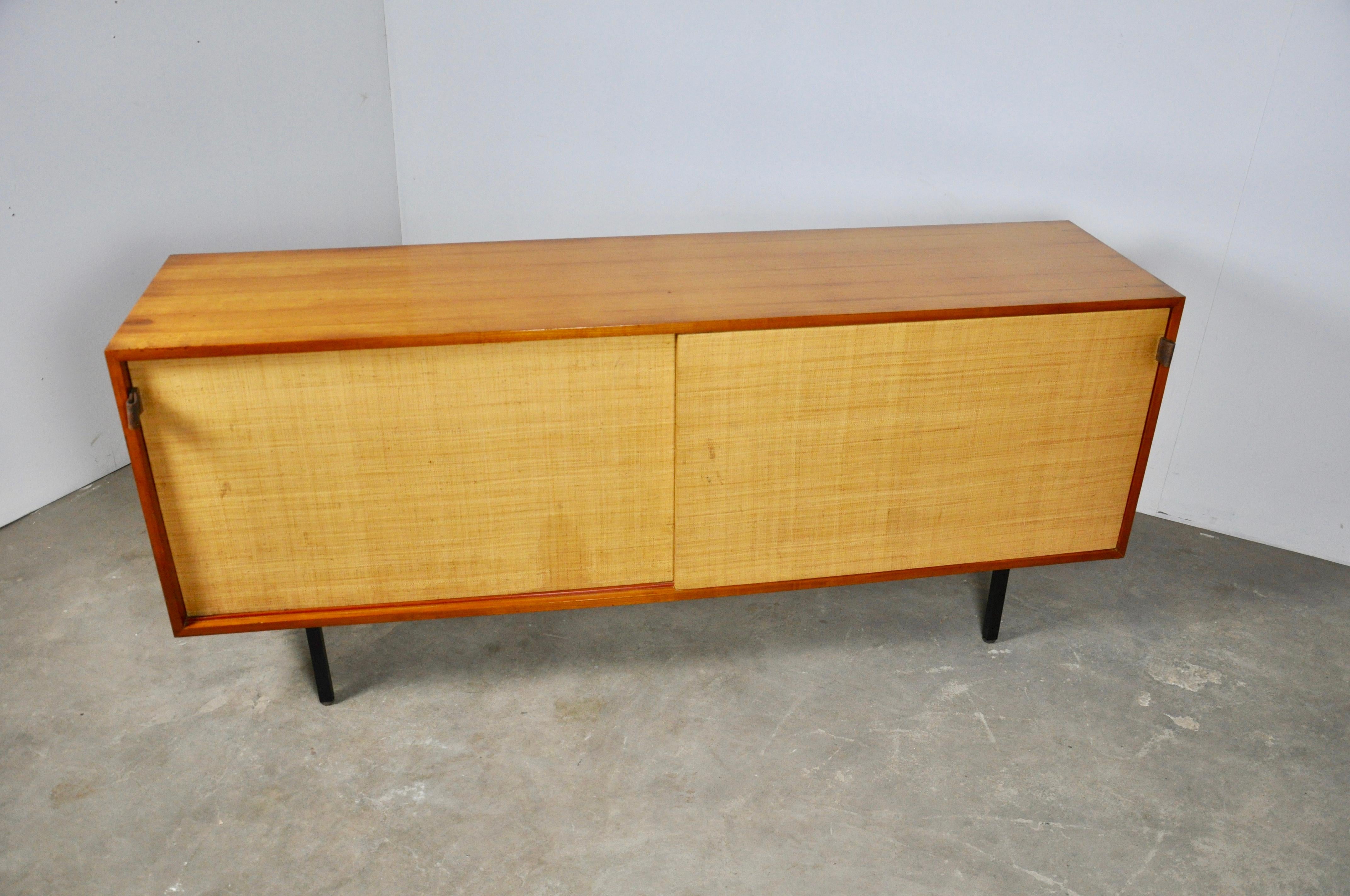 Wood Sideboard by Florence Knoll Bassett for Knoll International, 1950s