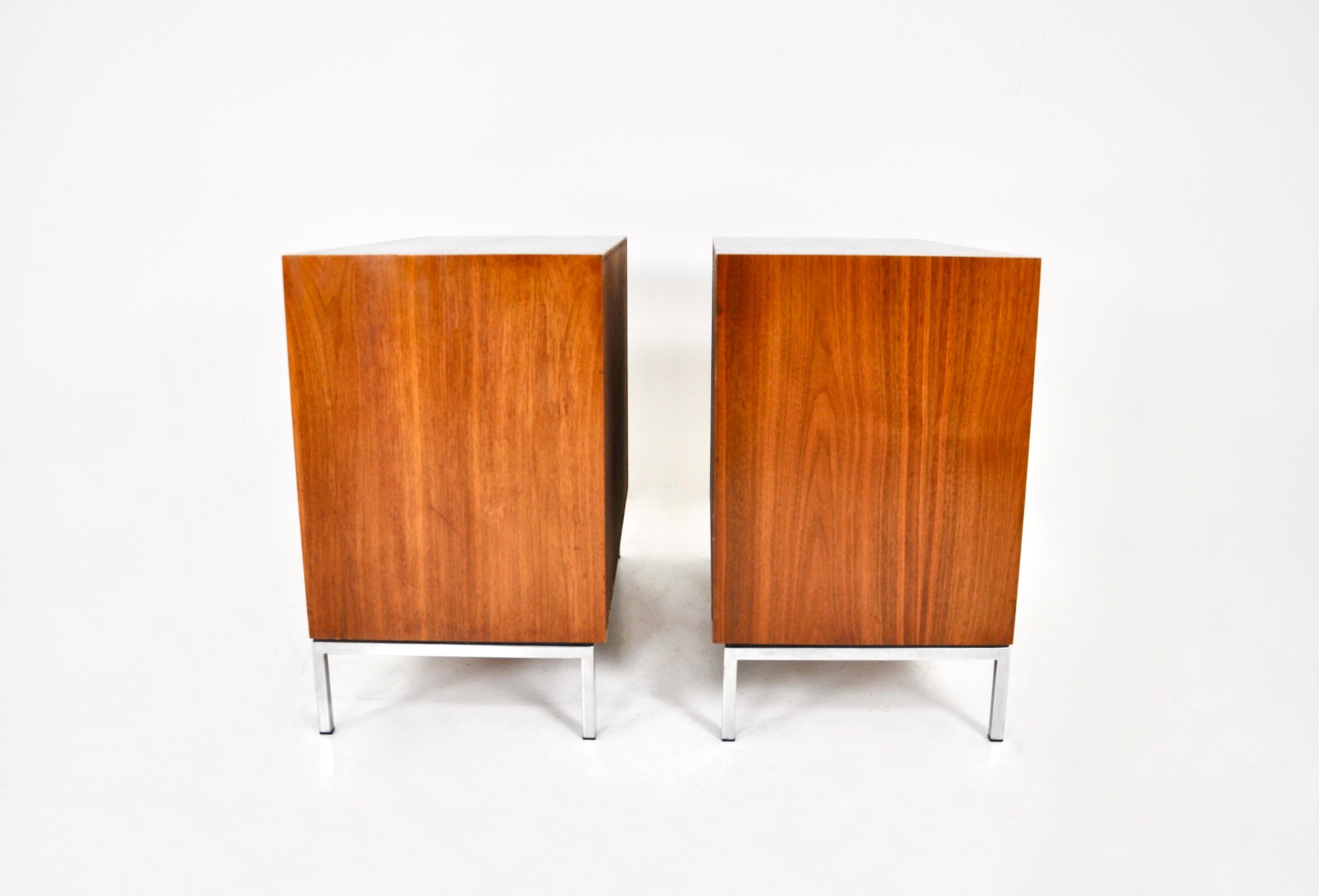 Central American Sideboard by Florence Knoll Bassett for Knoll International, 1960s, set of 2